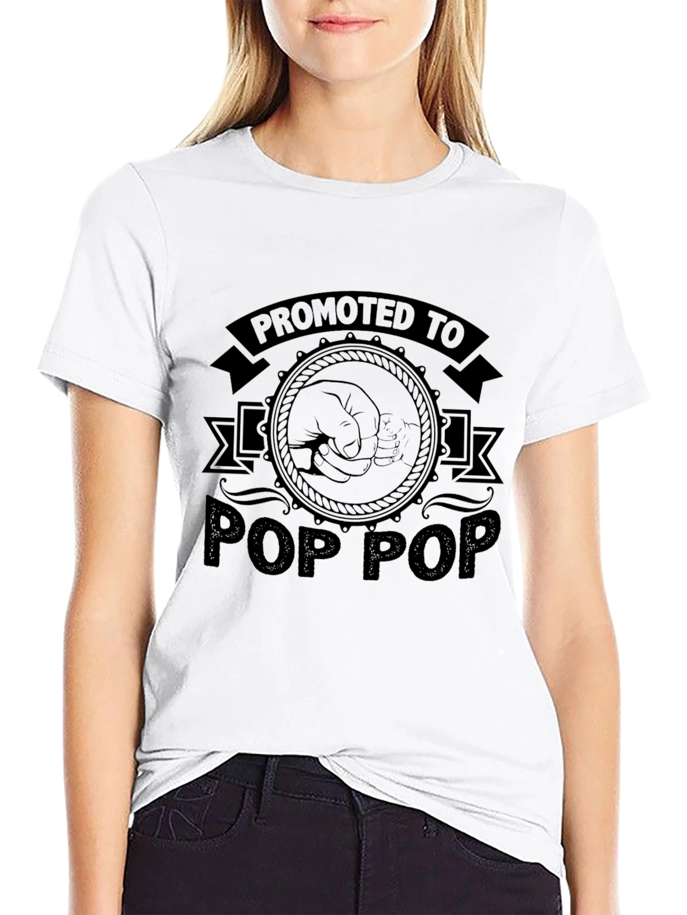 Promoted to Pop Pop T-Shirt