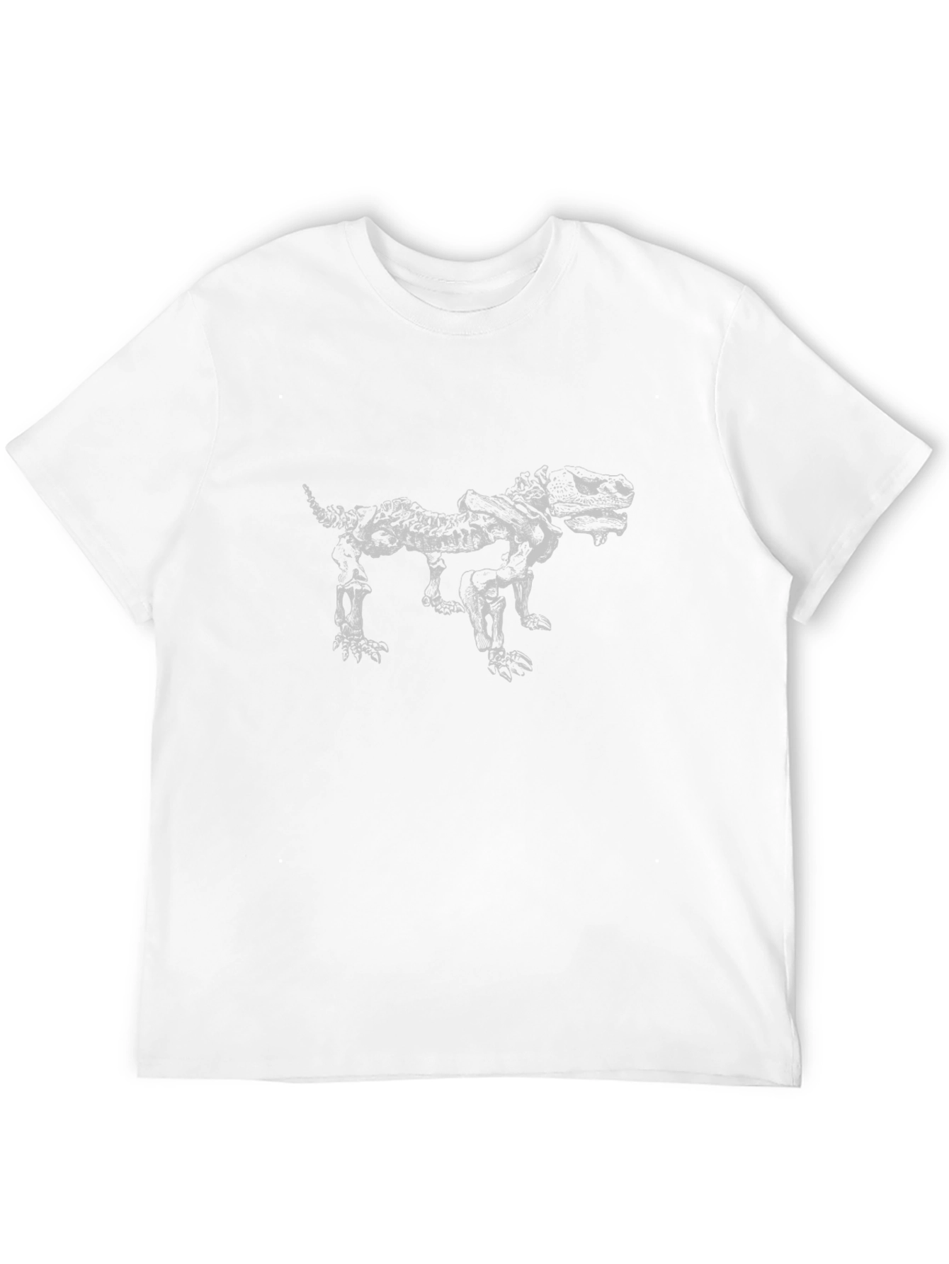 Skeleton Dog Black T-Shirt