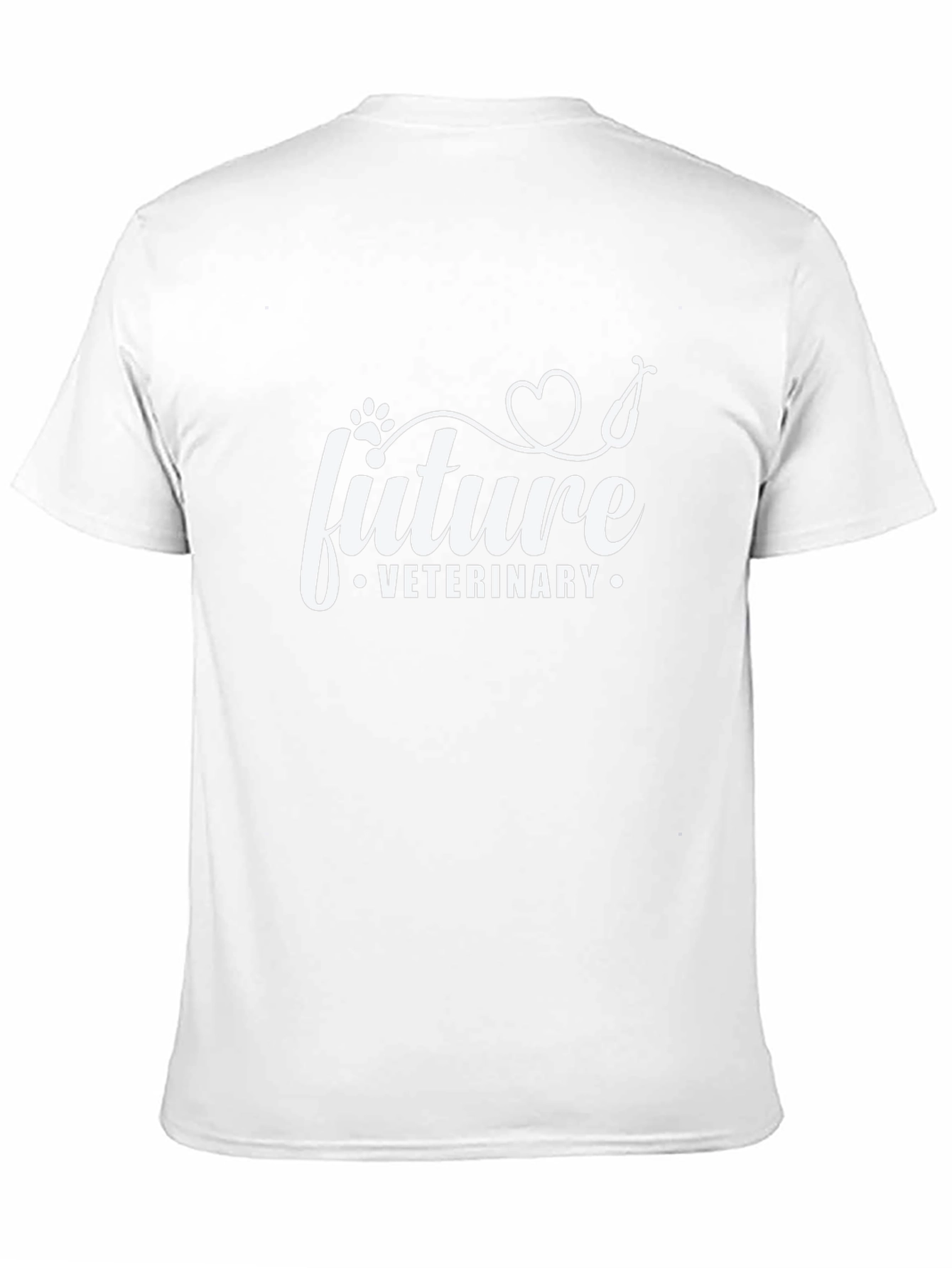 Future Veterinarian T-Shirt | Cute Paw Print Tee