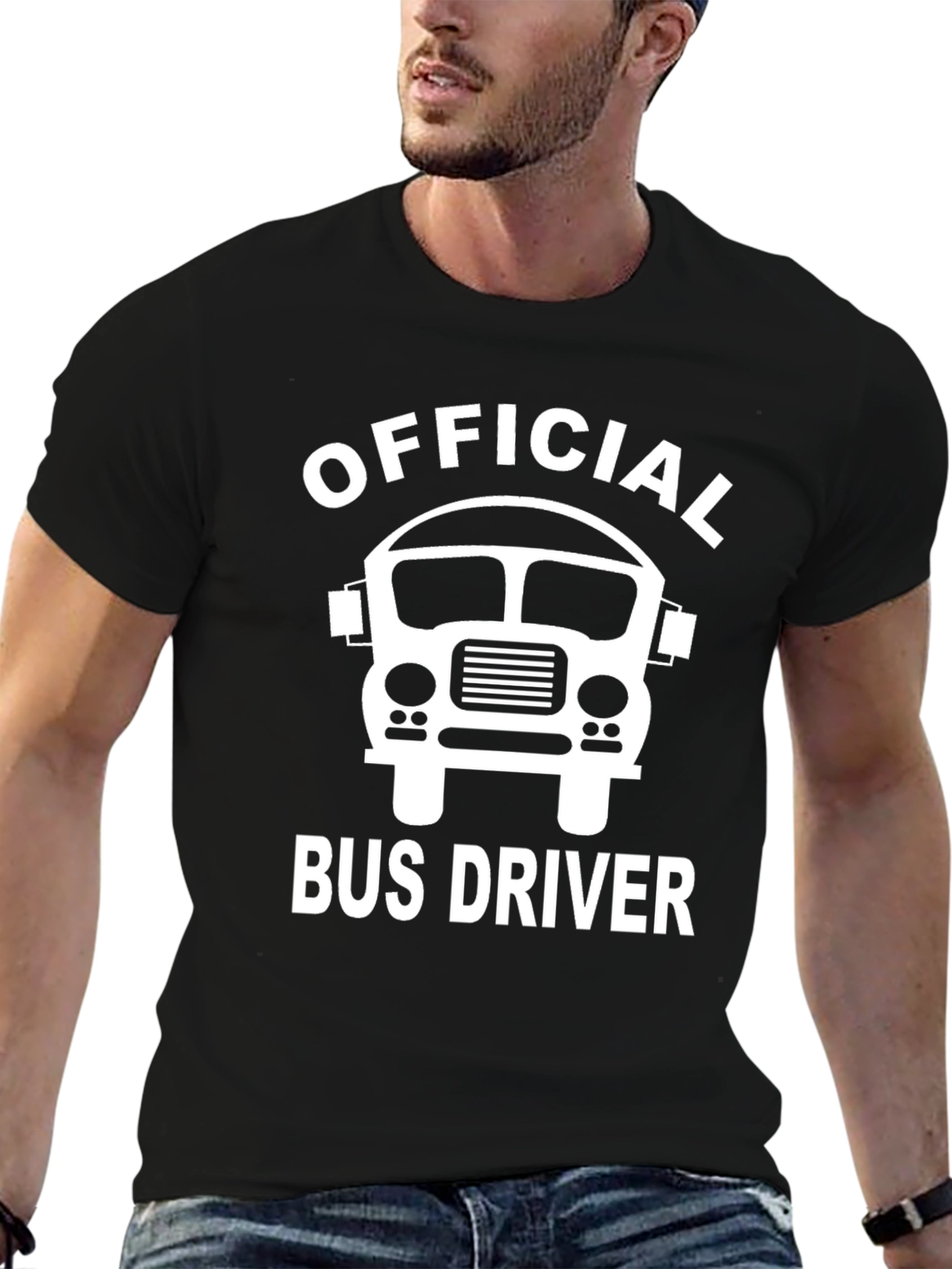 Official Bus Driver T-Shirt - Cool Graphic Tee