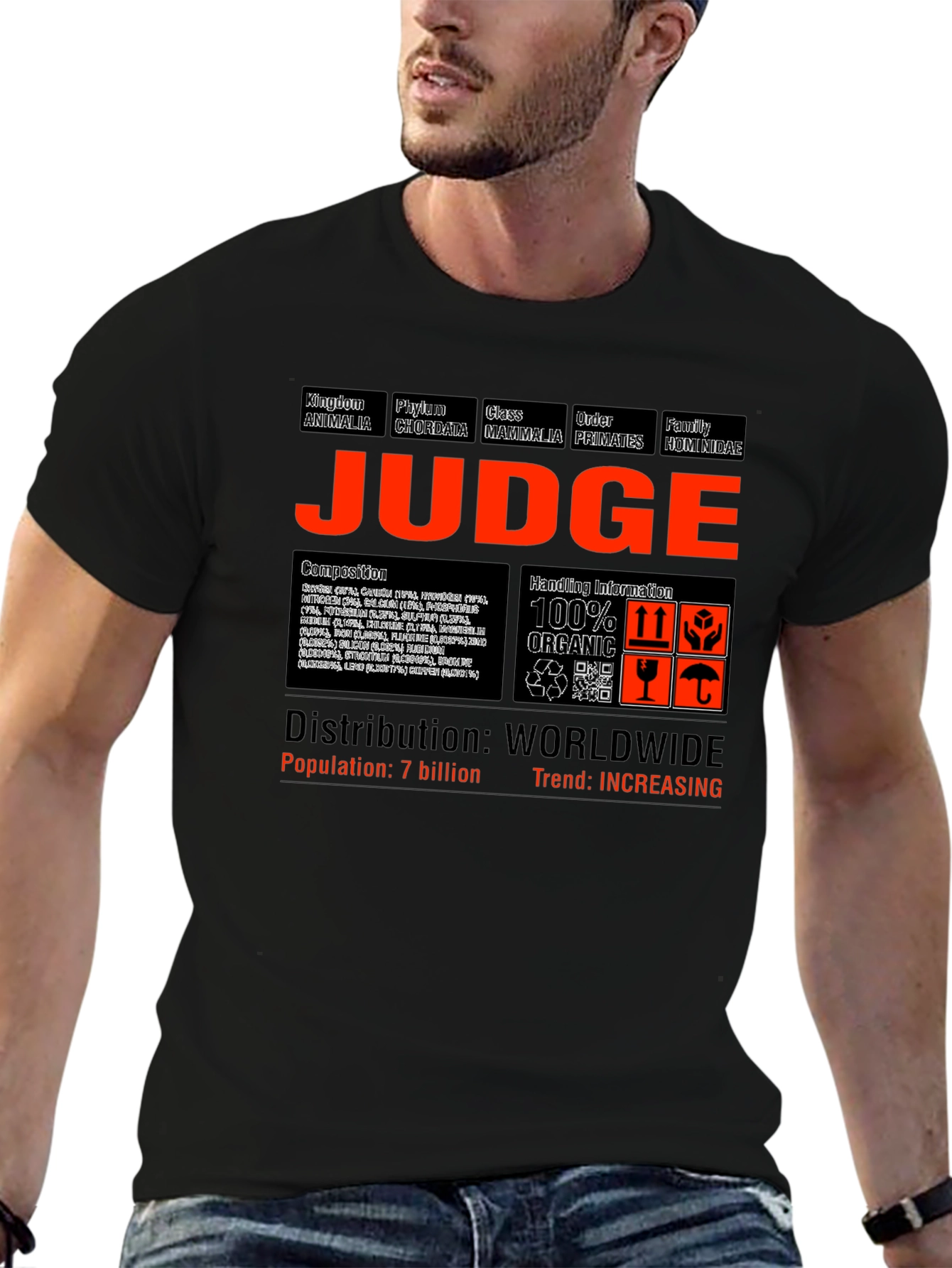 Judge Species T-Shirt | Animal Kingdom Tee
