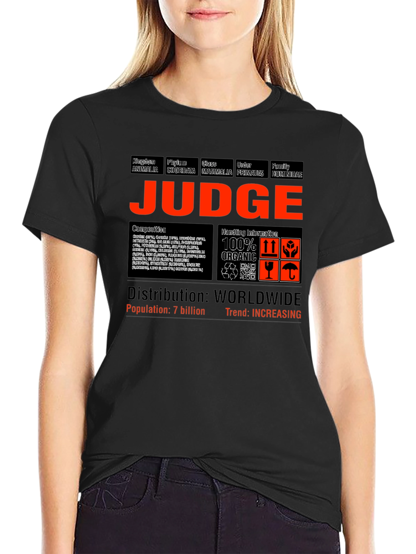 Judge Species T-Shirt | Animal Kingdom Tee