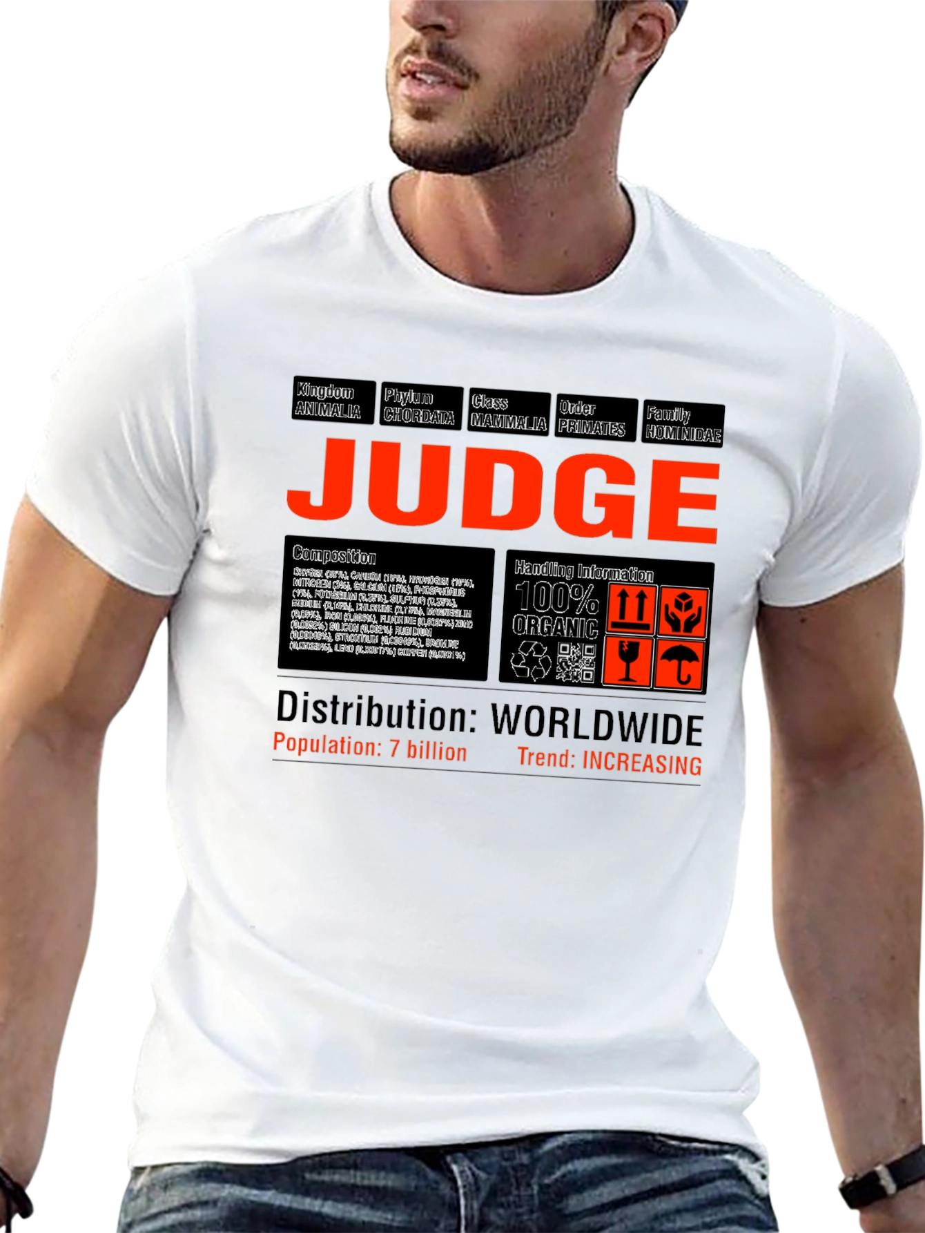 Judge Species T-Shirt | Animal Kingdom Tee