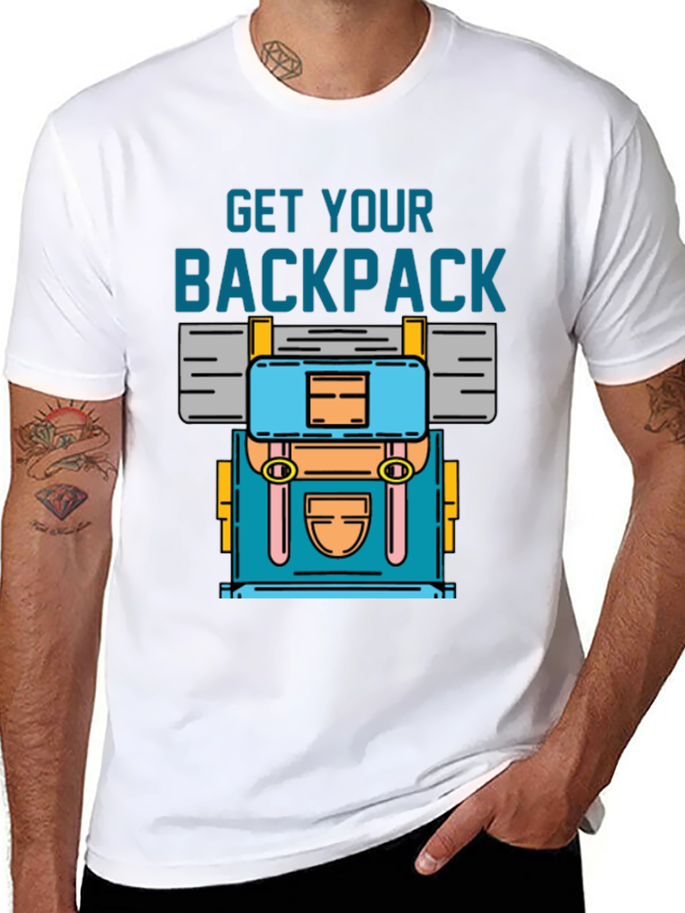 Get Your Backpack Graphic T-Shirt