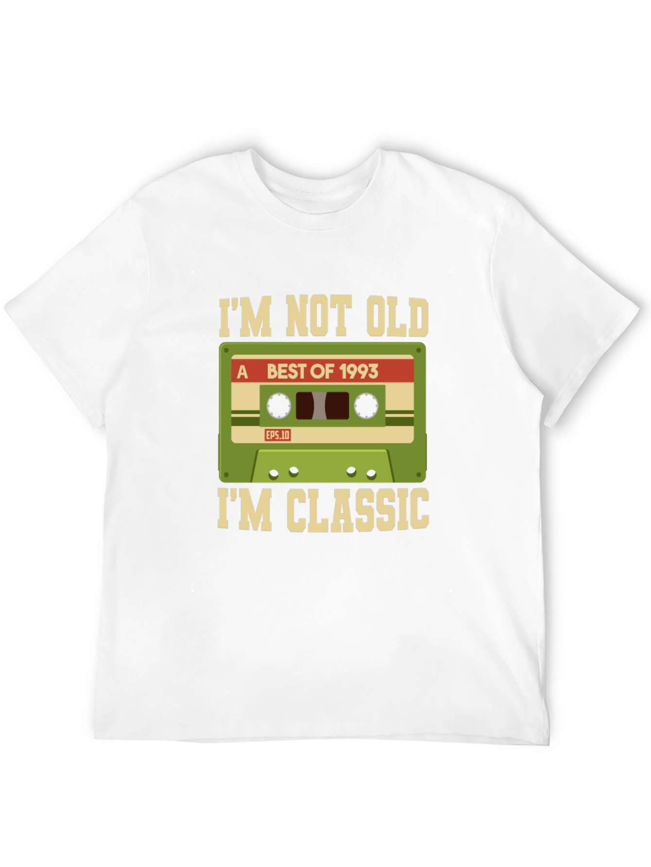Retro Cassette Tape Im Not Old Im Classic T-Shirt