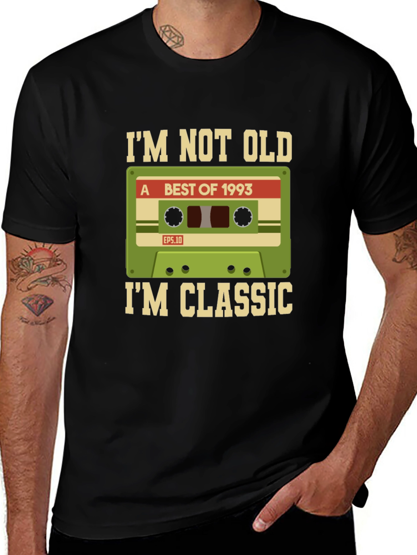 Retro Cassette Tape Im Not Old Im Classic T-Shirt