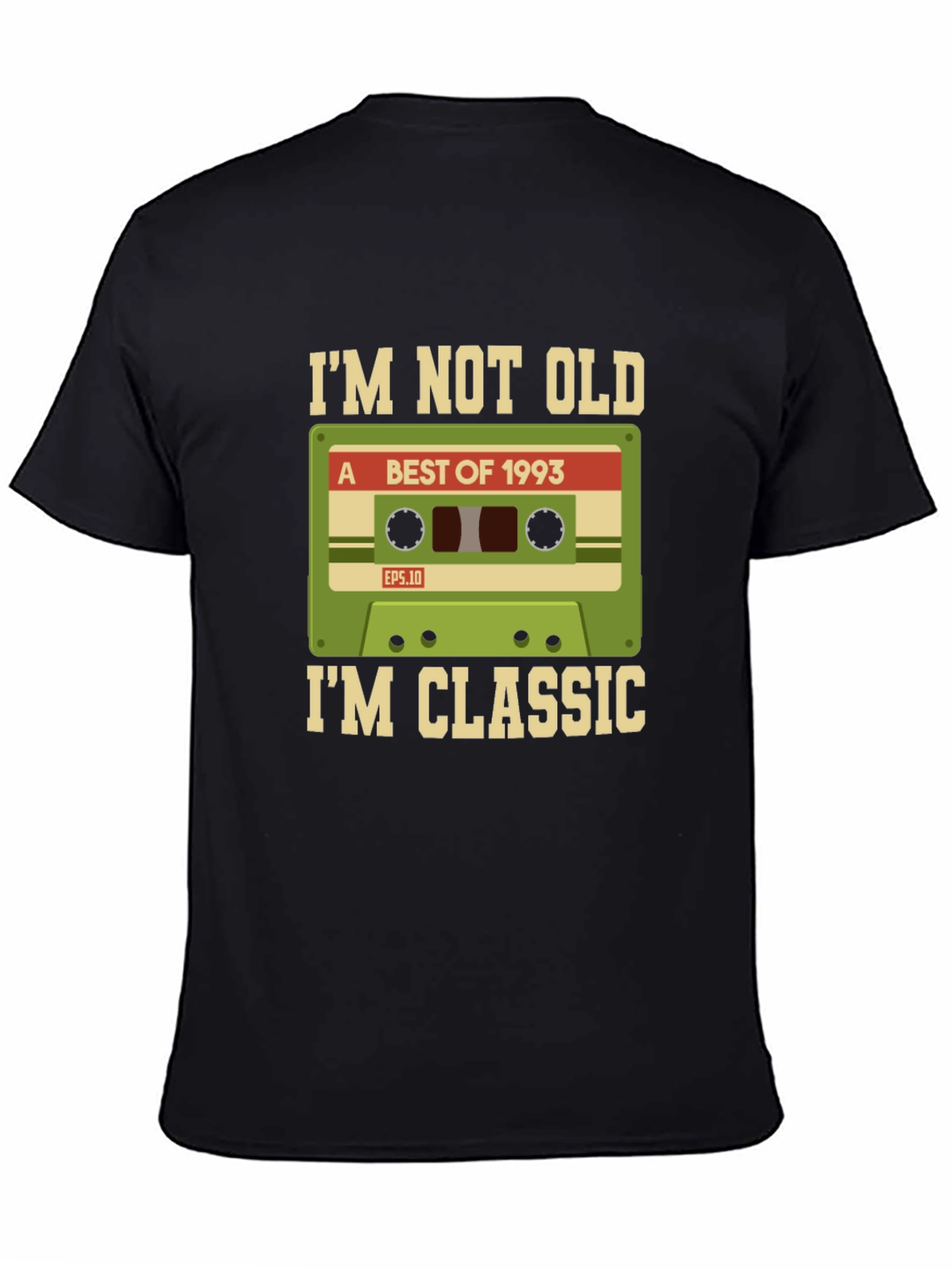 Retro Cassette Tape Im Not Old Im Classic T-Shirt