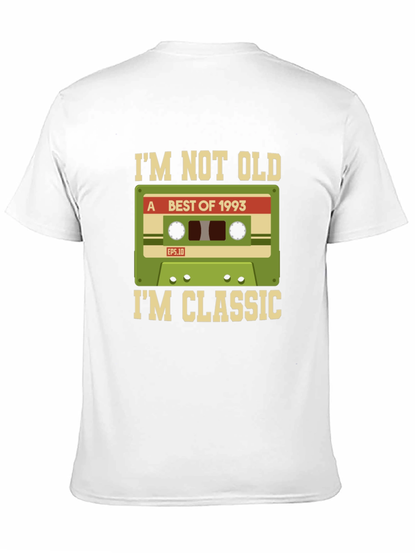 Retro Cassette Tape Im Not Old Im Classic T-Shirt