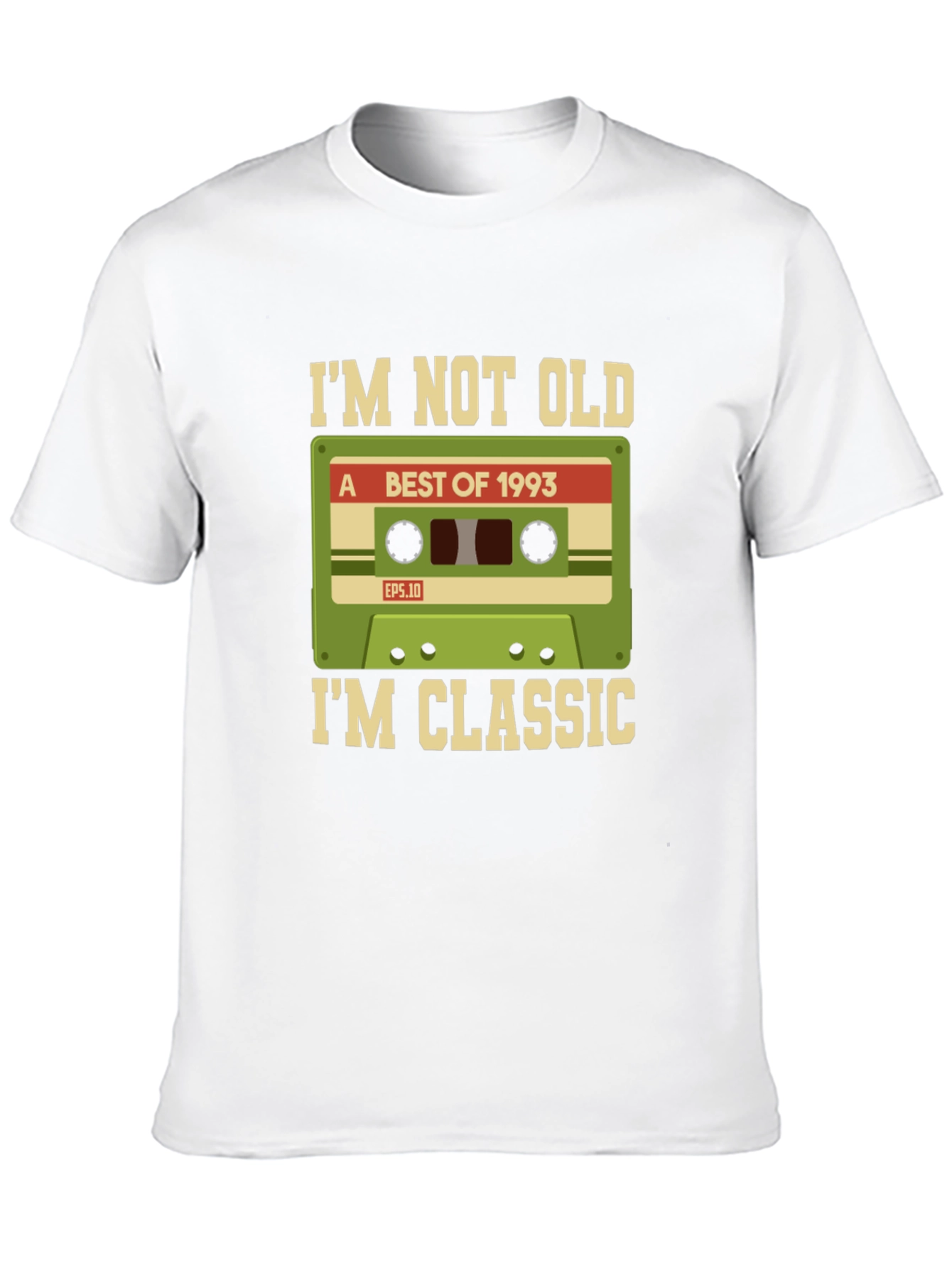 Retro Cassette Tape Im Not Old Im Classic T-Shirt