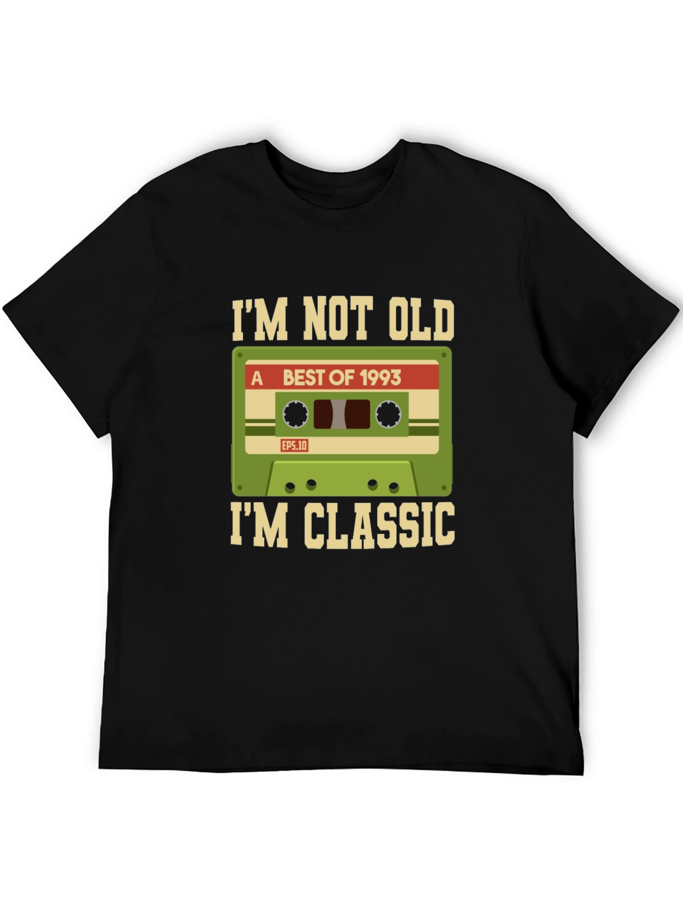 Retro Cassette Tape Im Not Old Im Classic T-Shirt