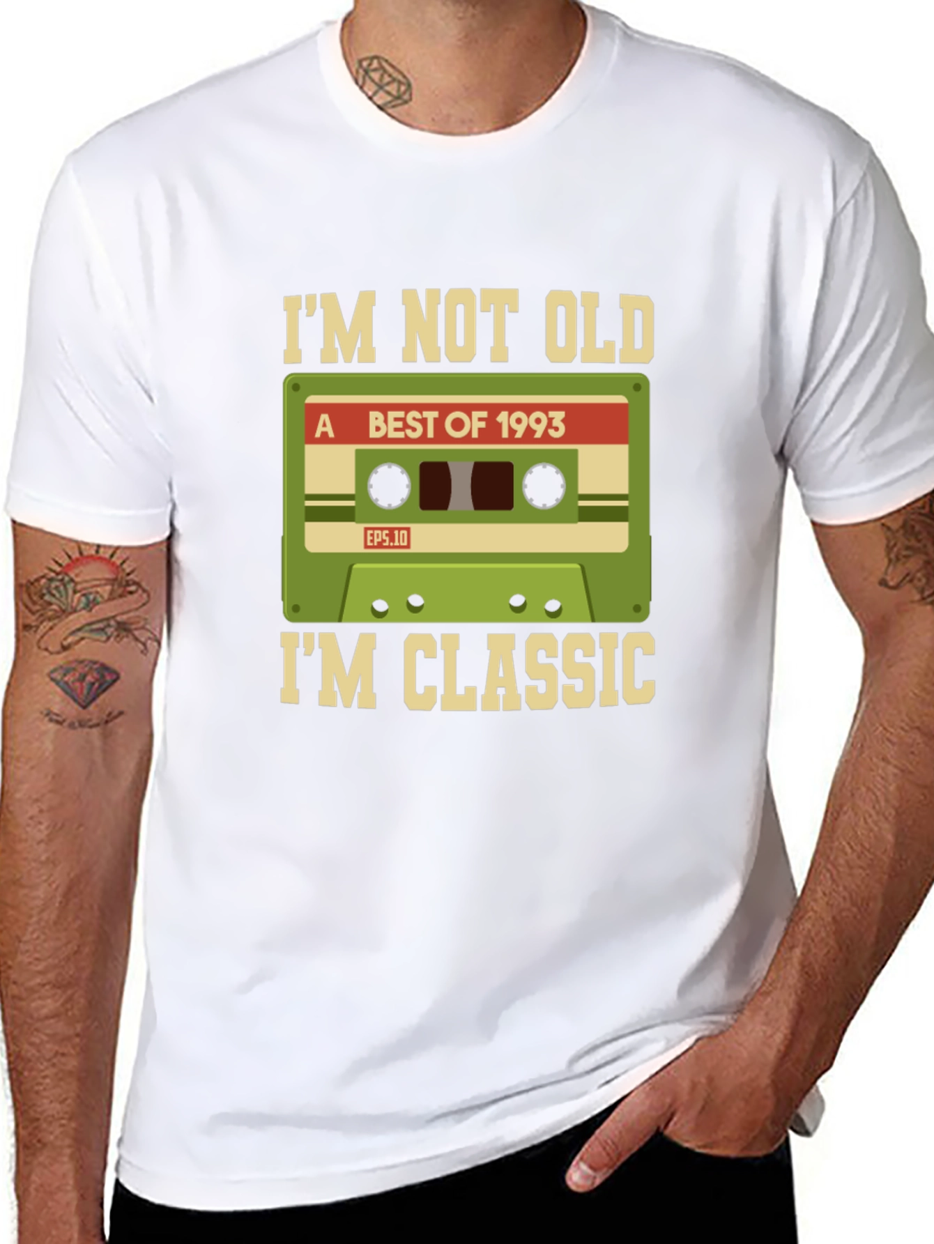 Retro Cassette Tape Im Not Old Im Classic T-Shirt