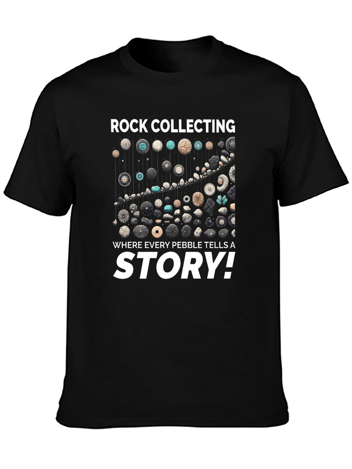 Rock Collecting Story Tee