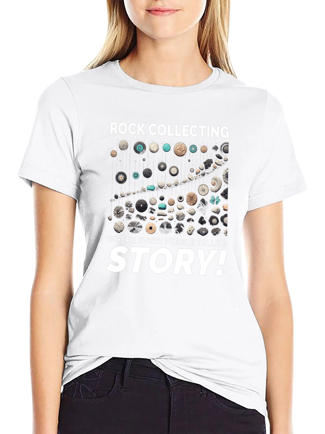 Rock Collecting Story Tee