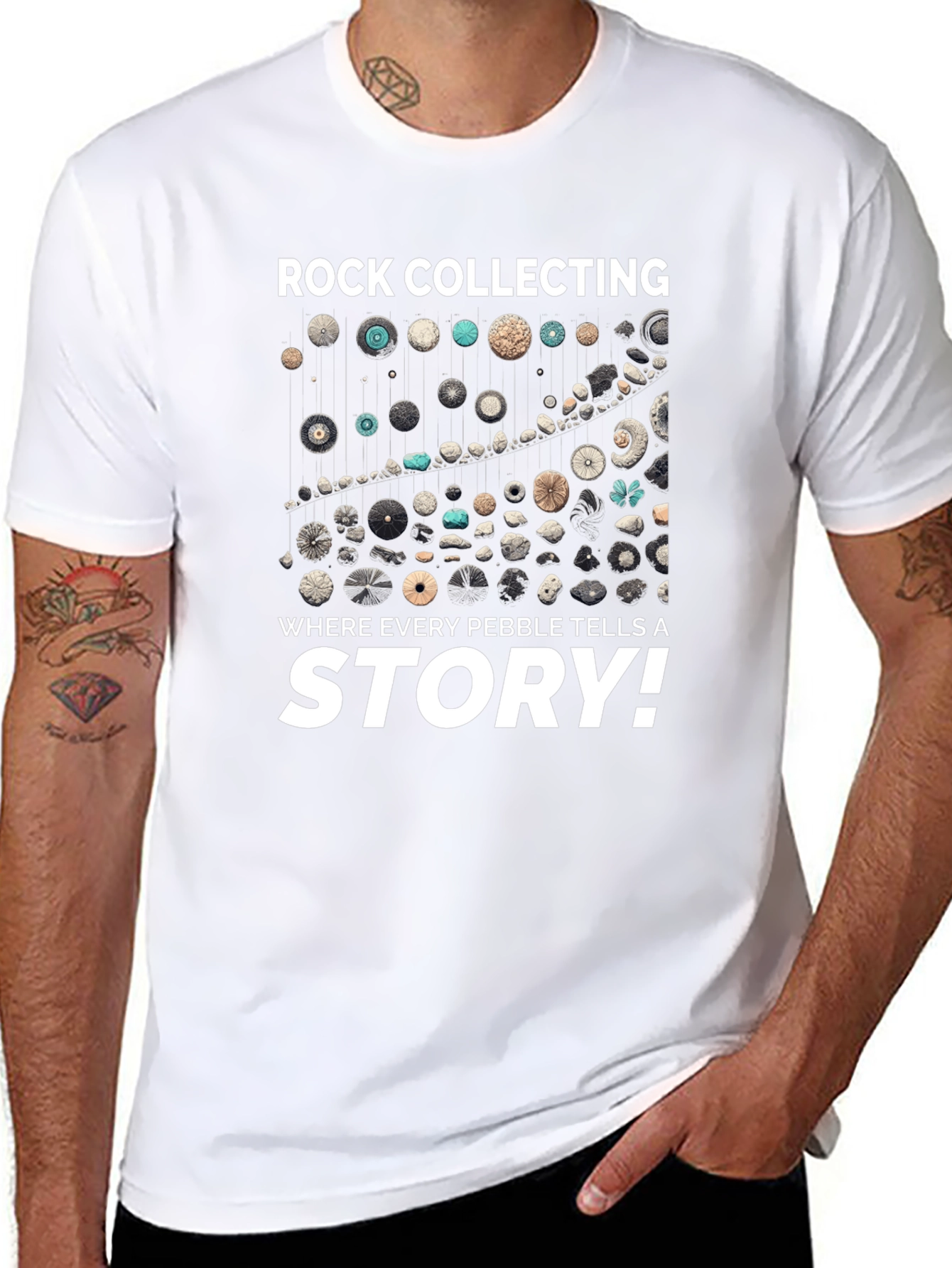 Rock Collecting Story Tee