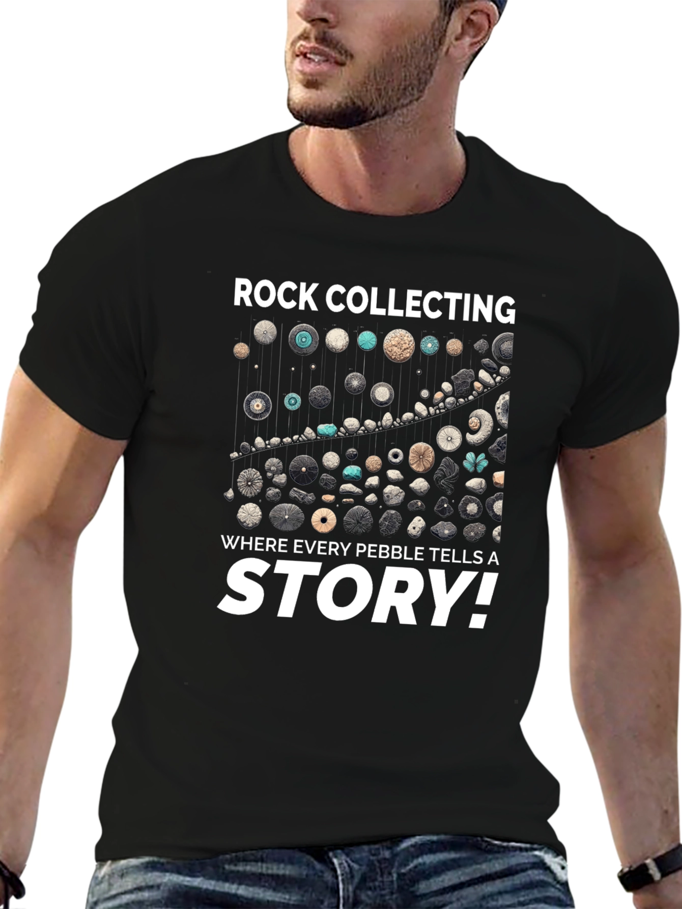 Rock Collecting Story Tee