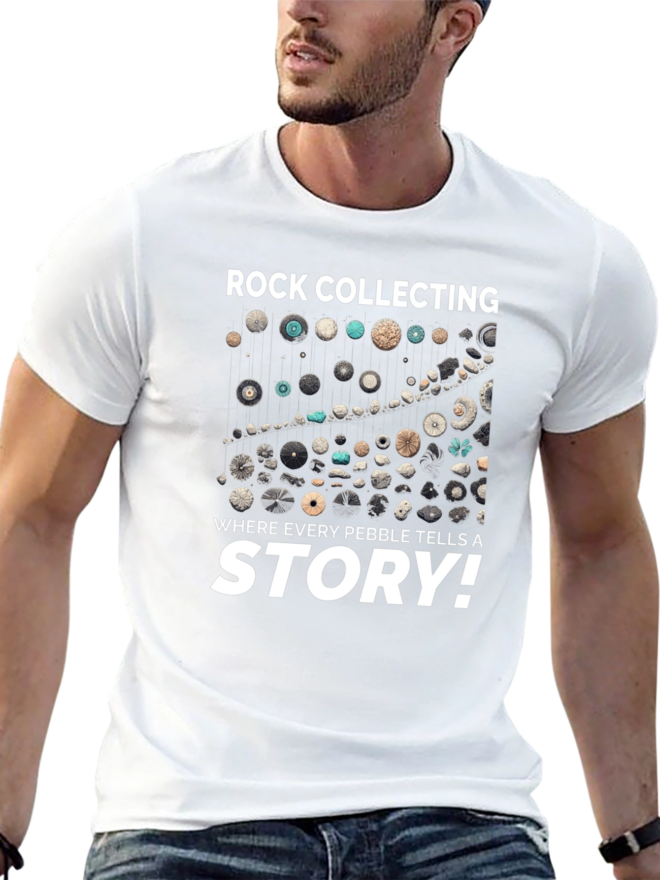 Rock Collecting Story Tee