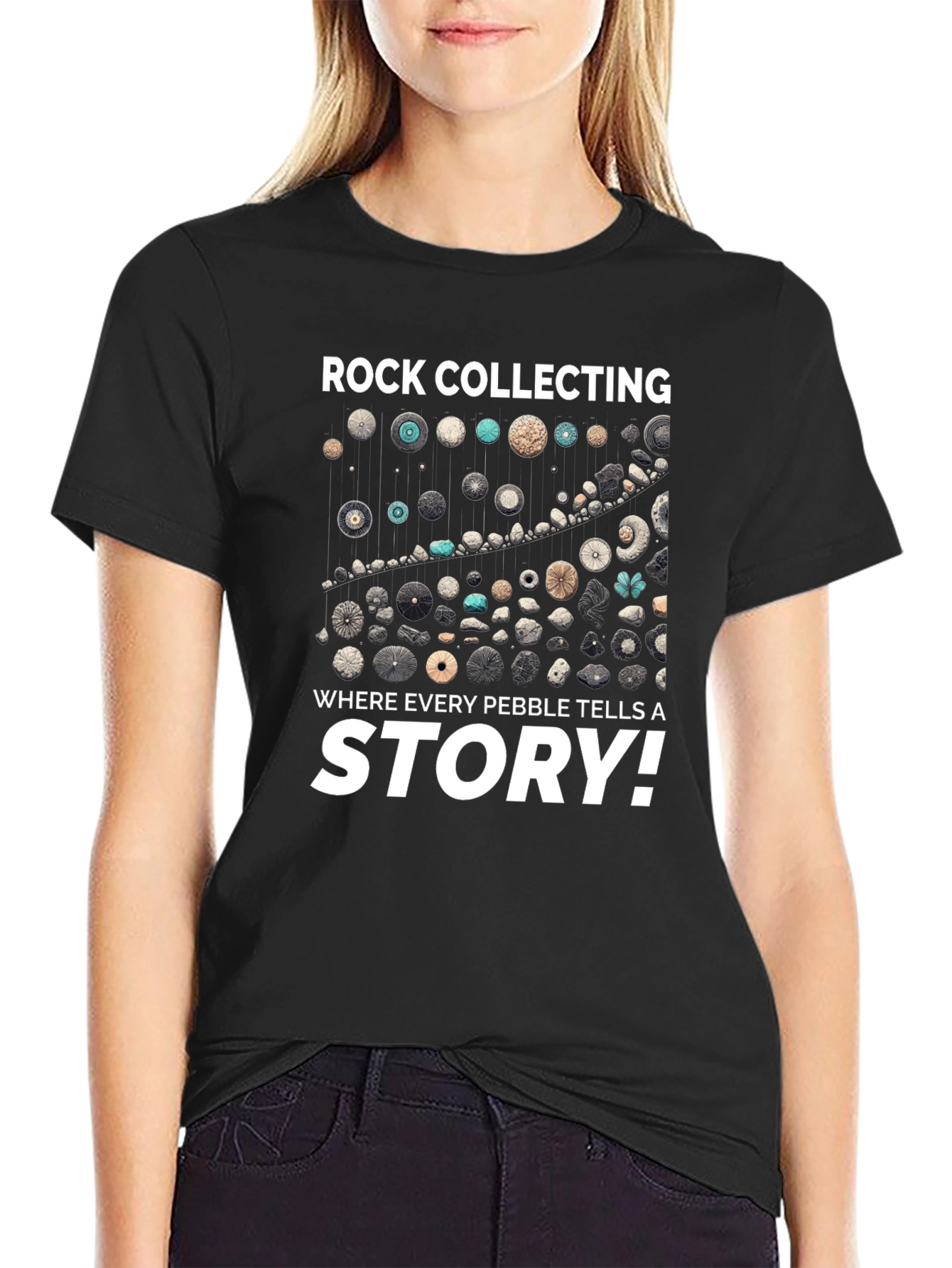 Rock Collecting Story Tee