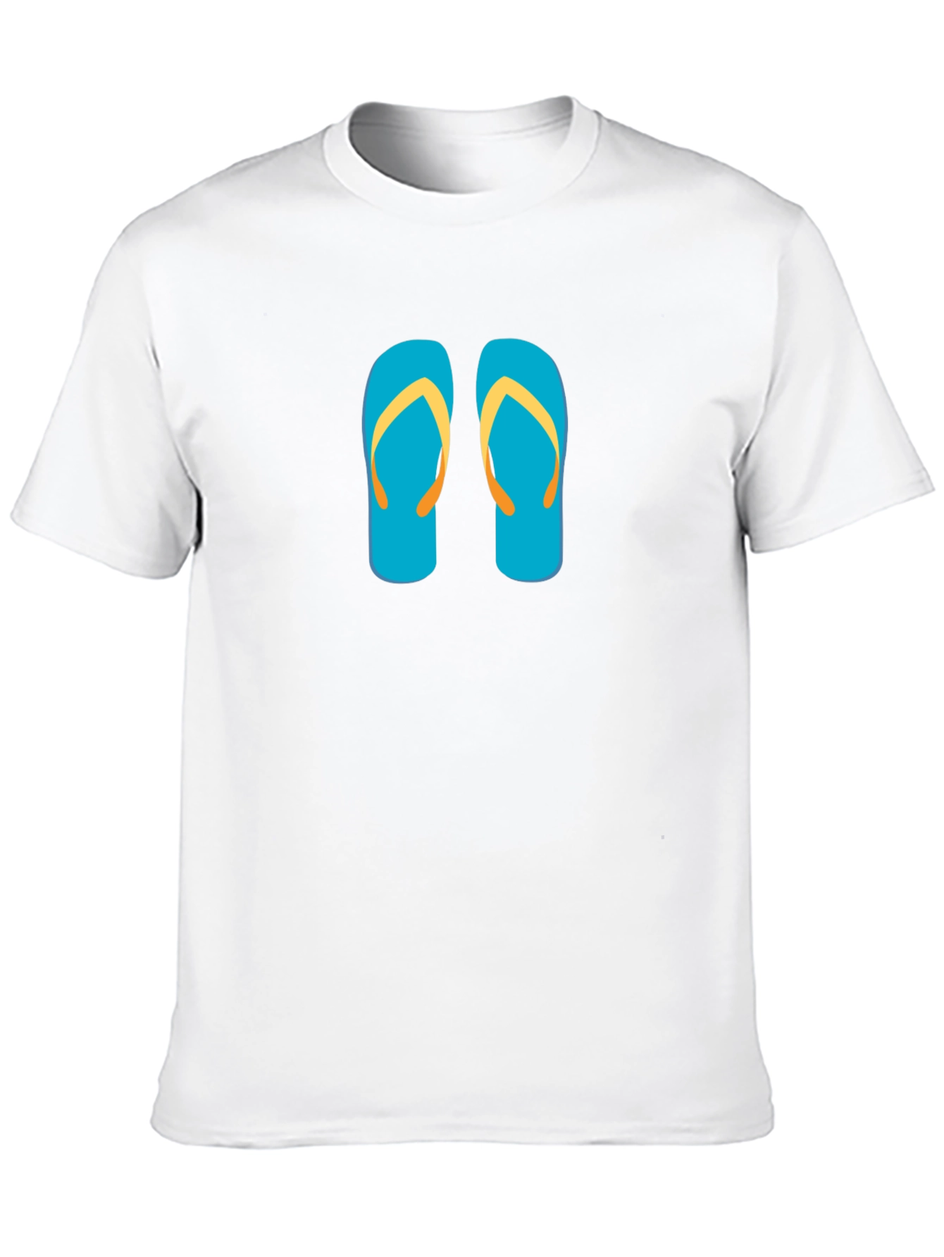 Flip Flop Graphic Tee - Black Summer Shirt