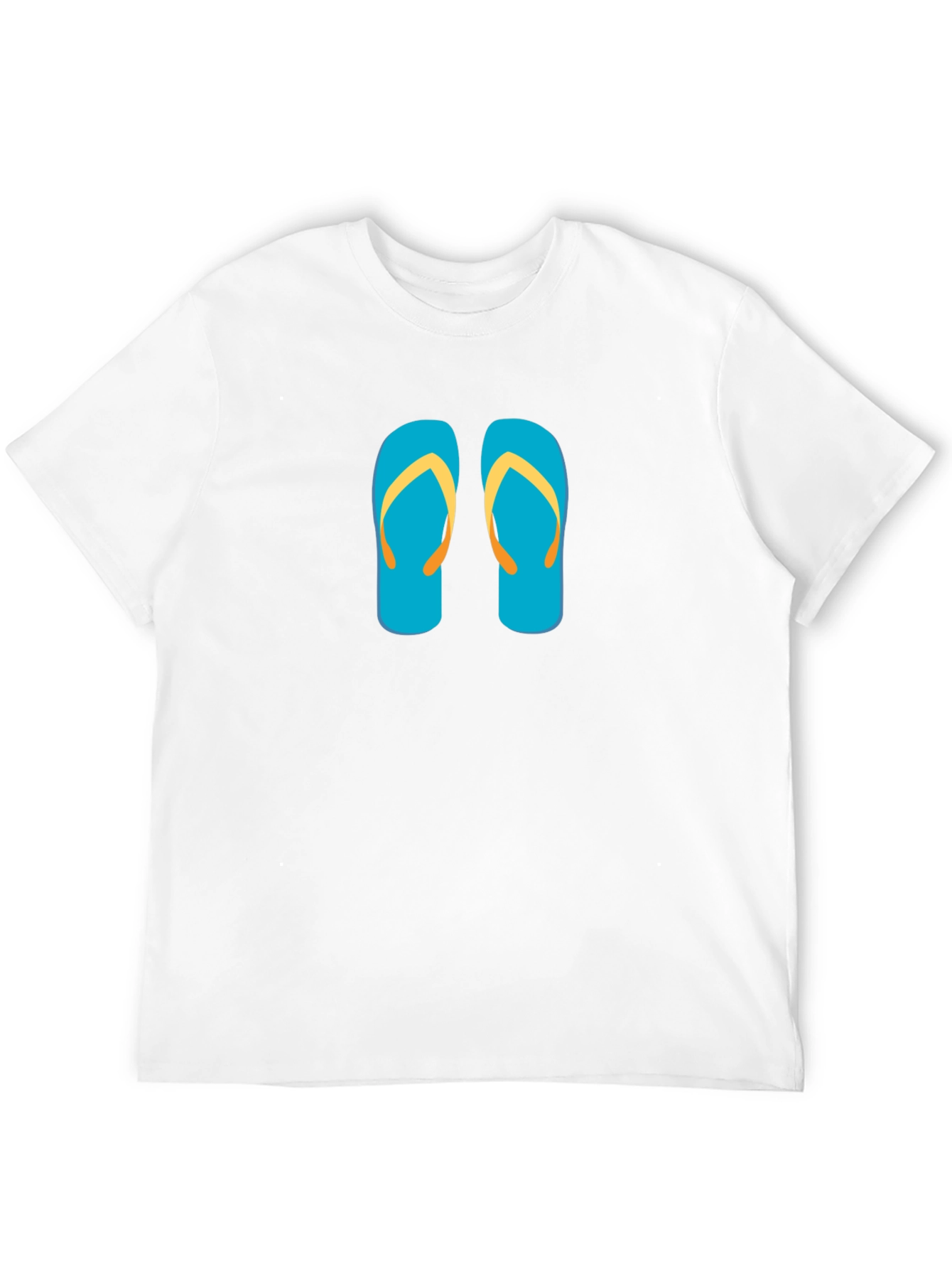 Flip Flop Graphic Tee - Black Summer Shirt