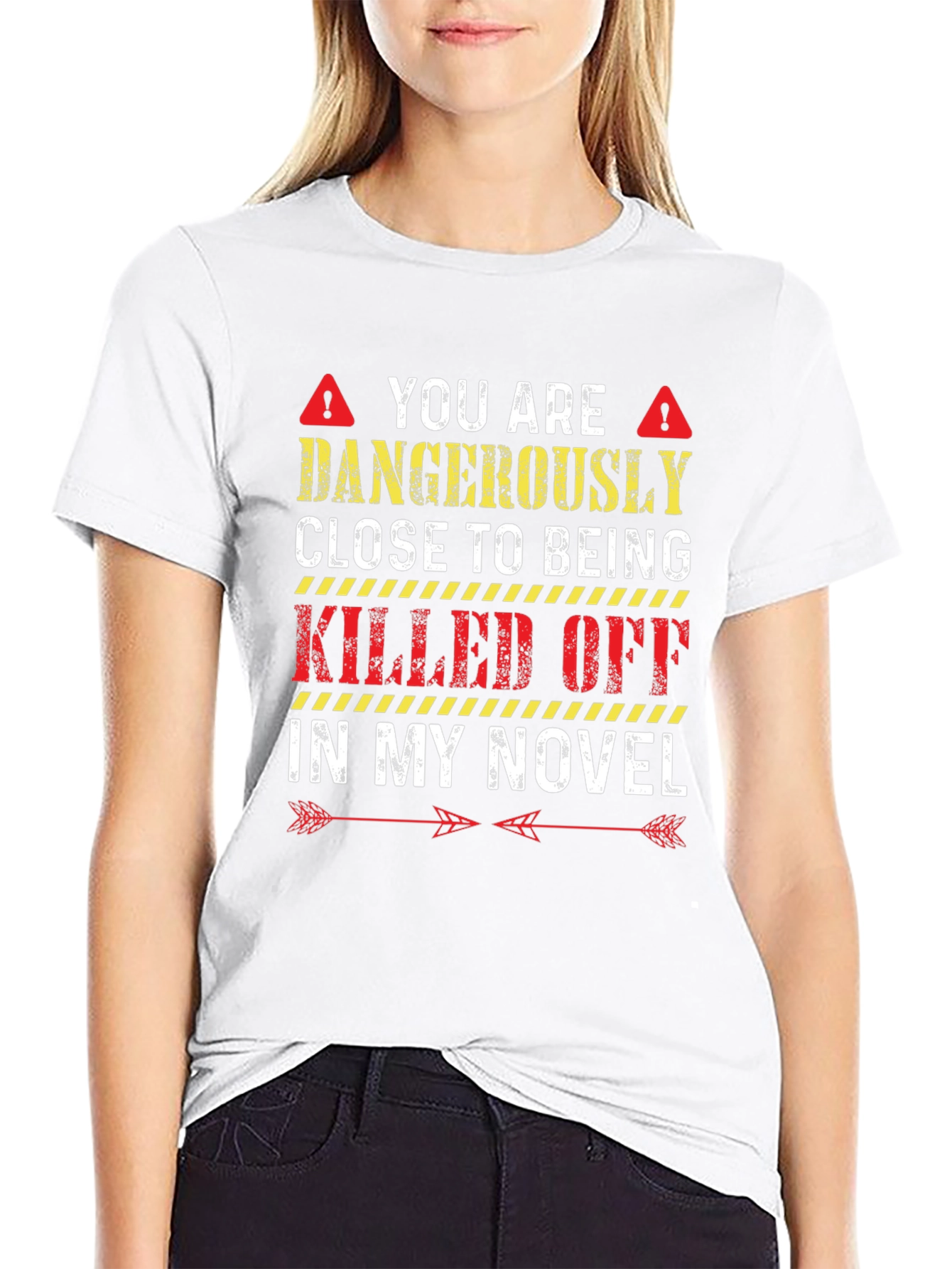 Dangerously Close to Being Killed Off Novel T-Shirt