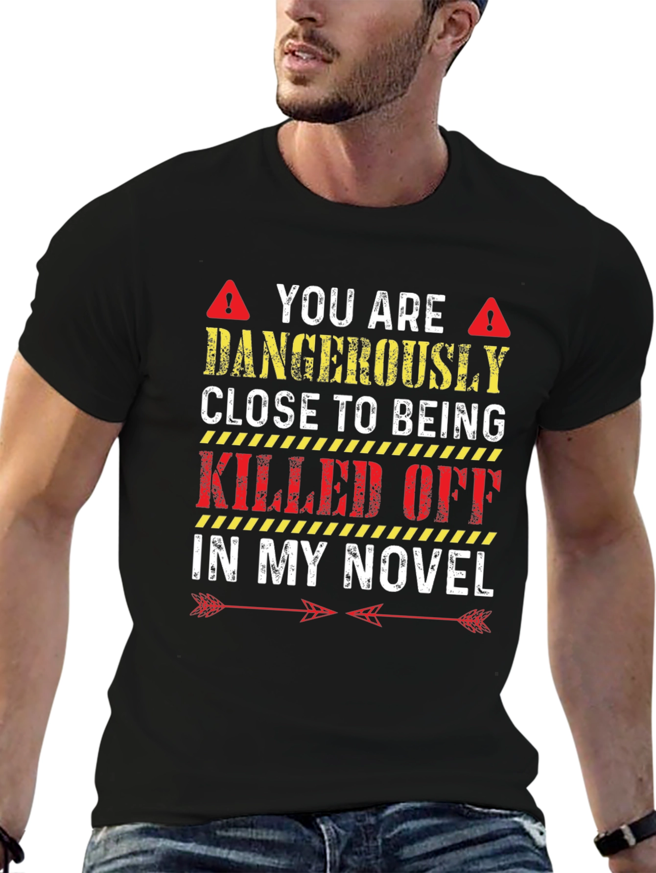 Dangerously Close to Being Killed Off Novel T-Shirt