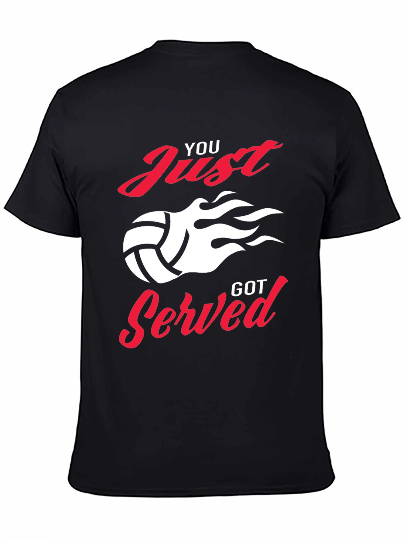 You Just Got Served Volleyball Graphic Tee