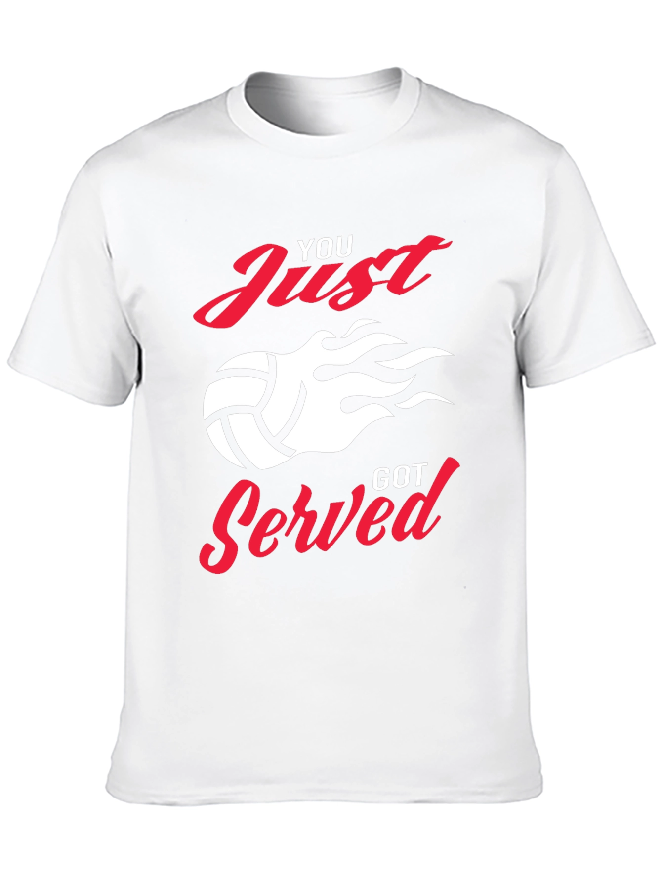 You Just Got Served Volleyball Graphic Tee