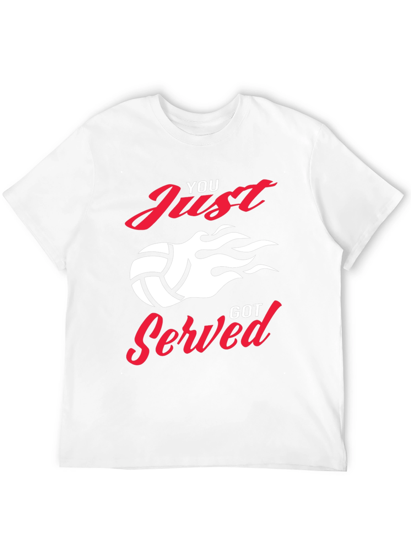 You Just Got Served Volleyball Graphic Tee