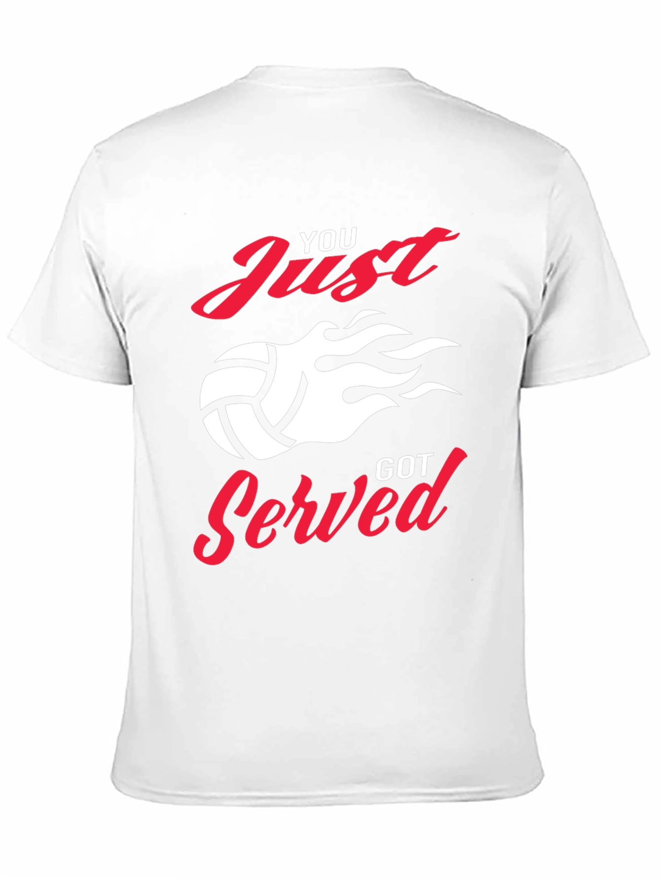 You Just Got Served Volleyball Graphic Tee