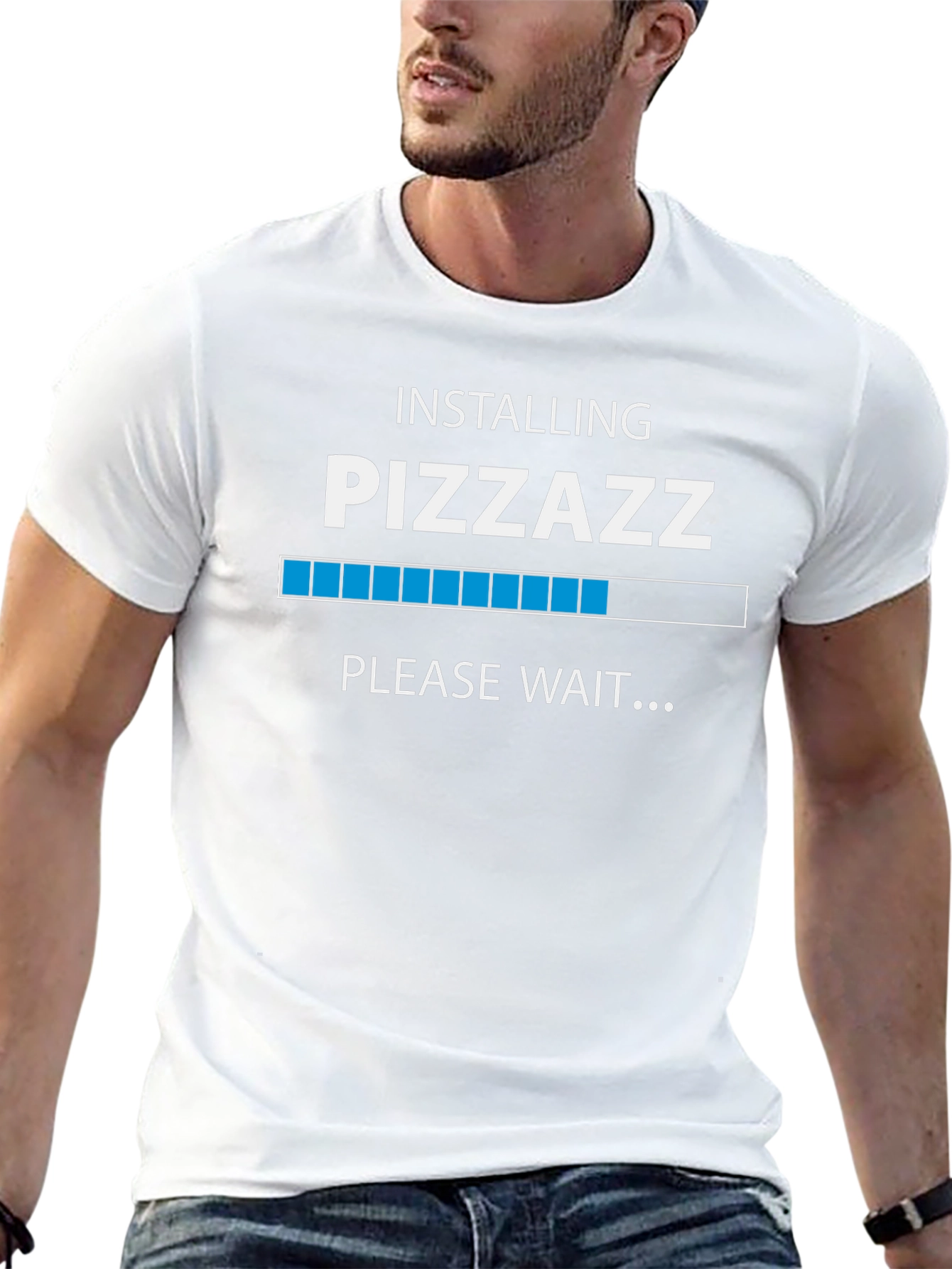 Installing Pizzazz Graphic T-Shirt
