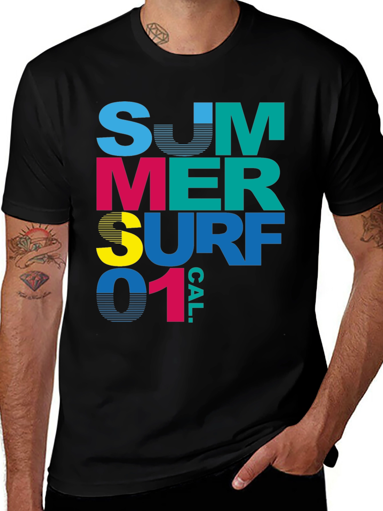 Summer Surf 01 Graphic T-Shirt
