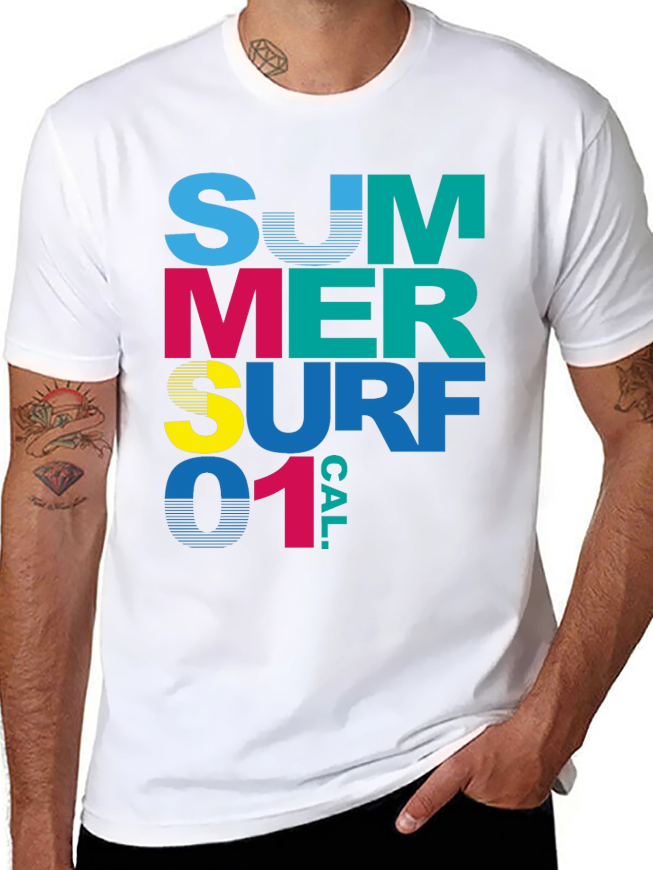 Summer Surf 01 Graphic T-Shirt