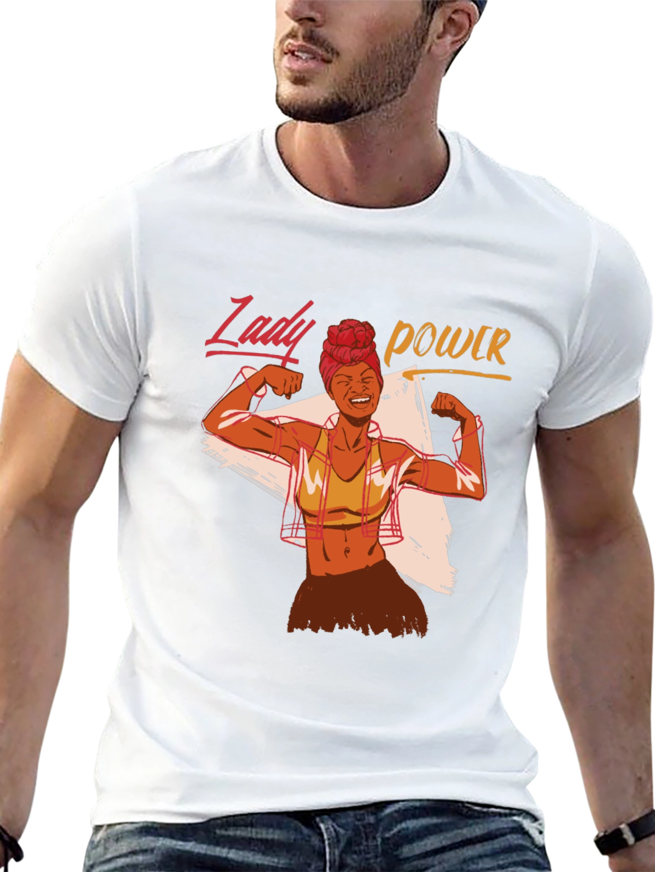Lady Power Graphic T-Shirt