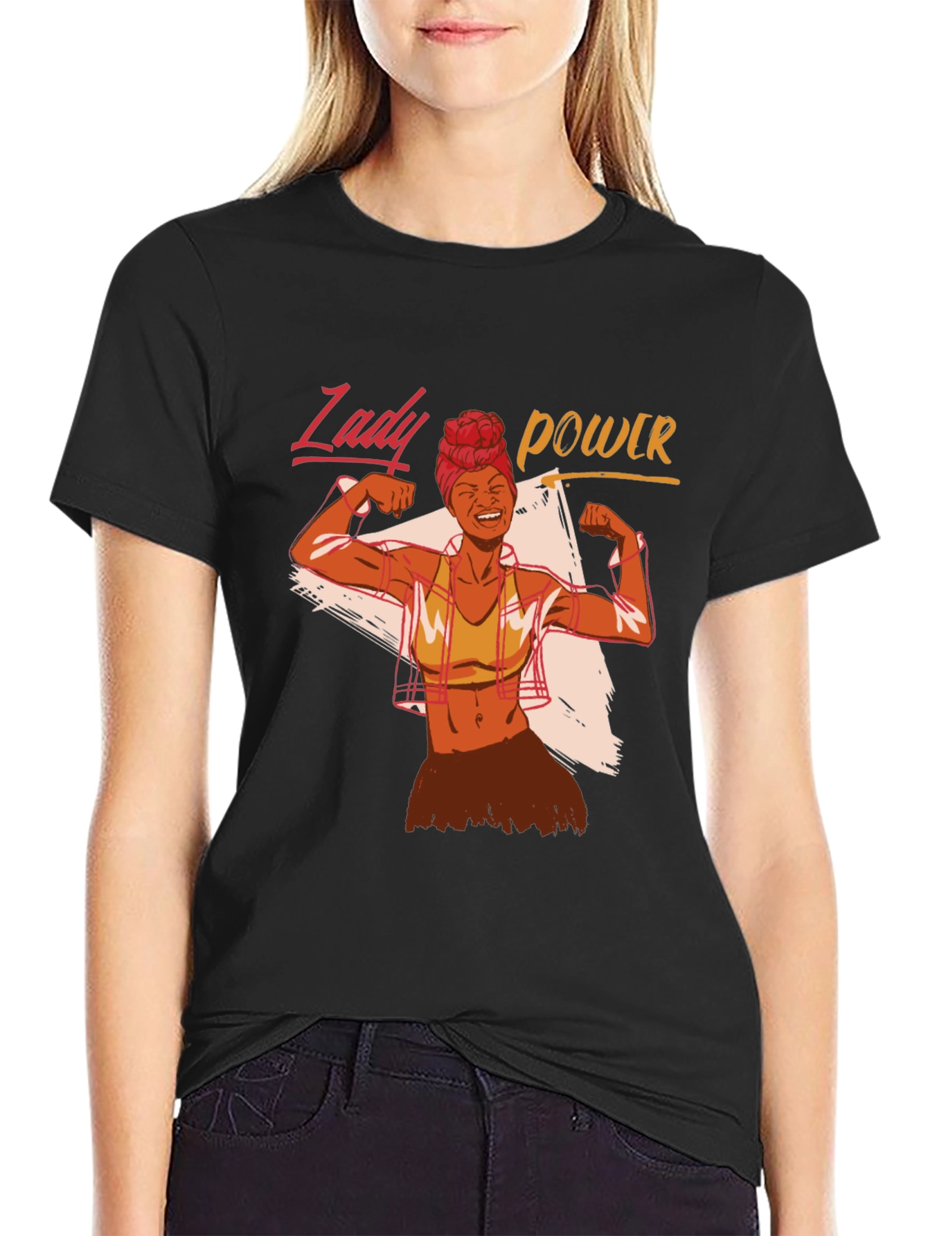 Lady Power Graphic T-Shirt