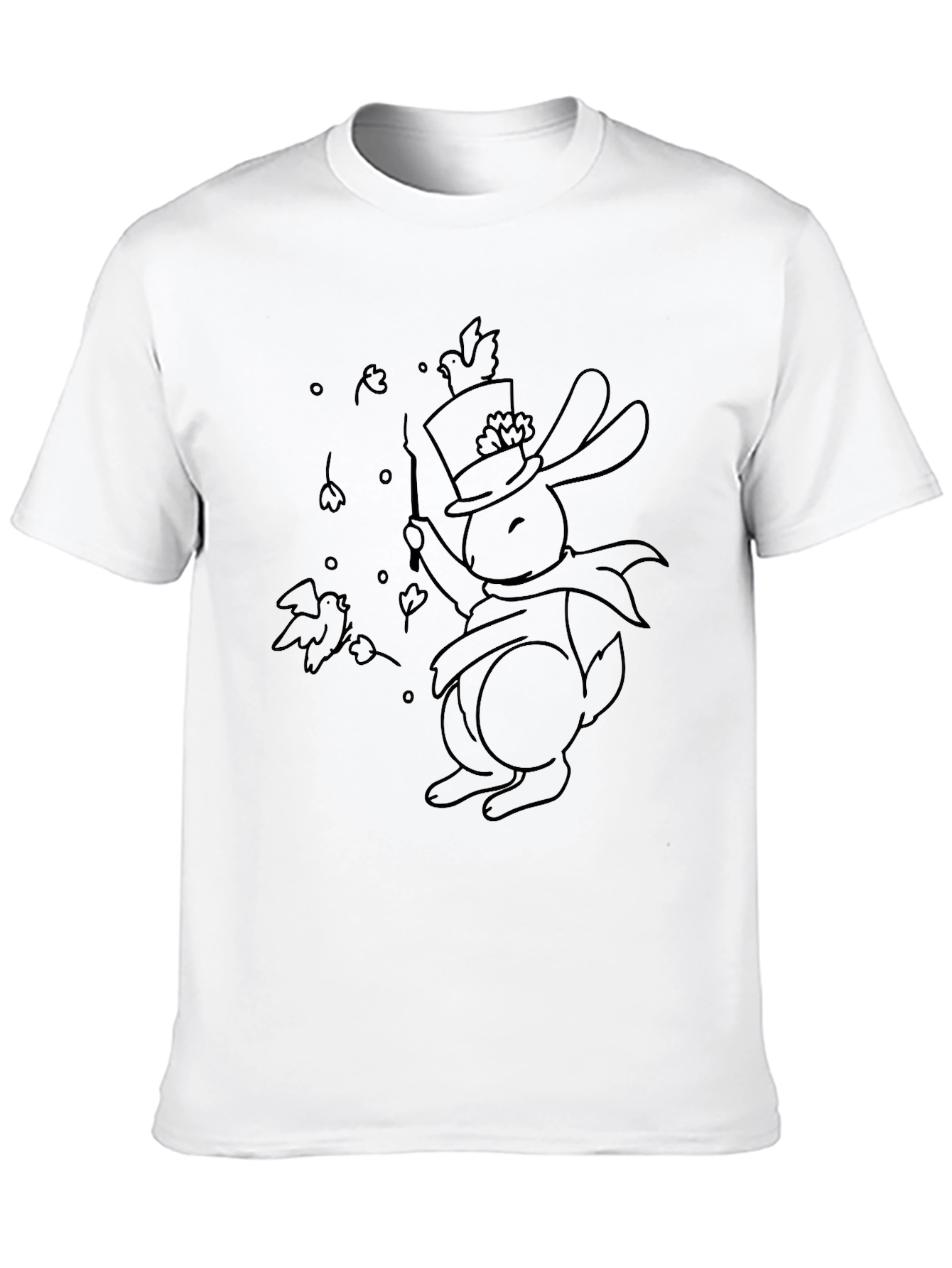 Rabbit Magician Graphic T-Shirt