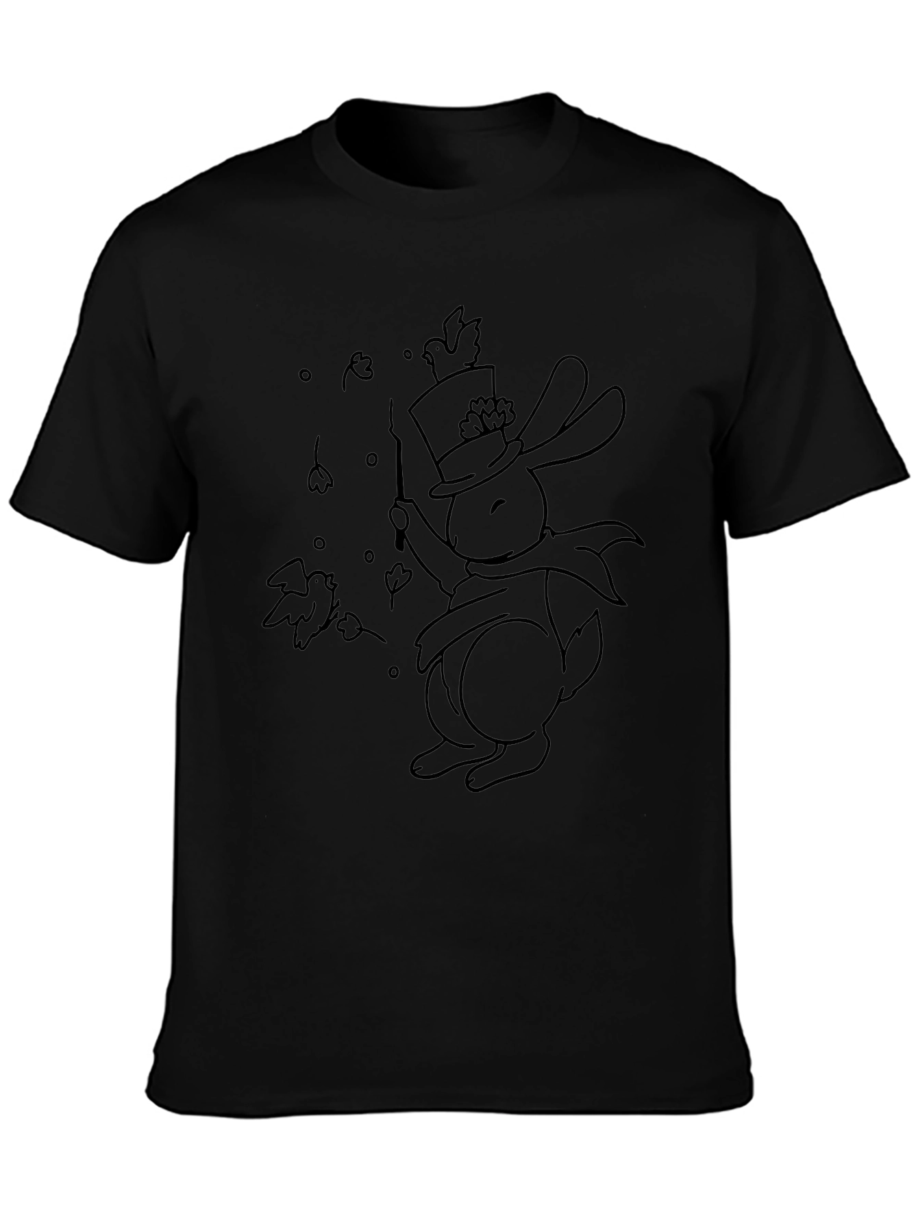 Rabbit Magician Graphic T-Shirt