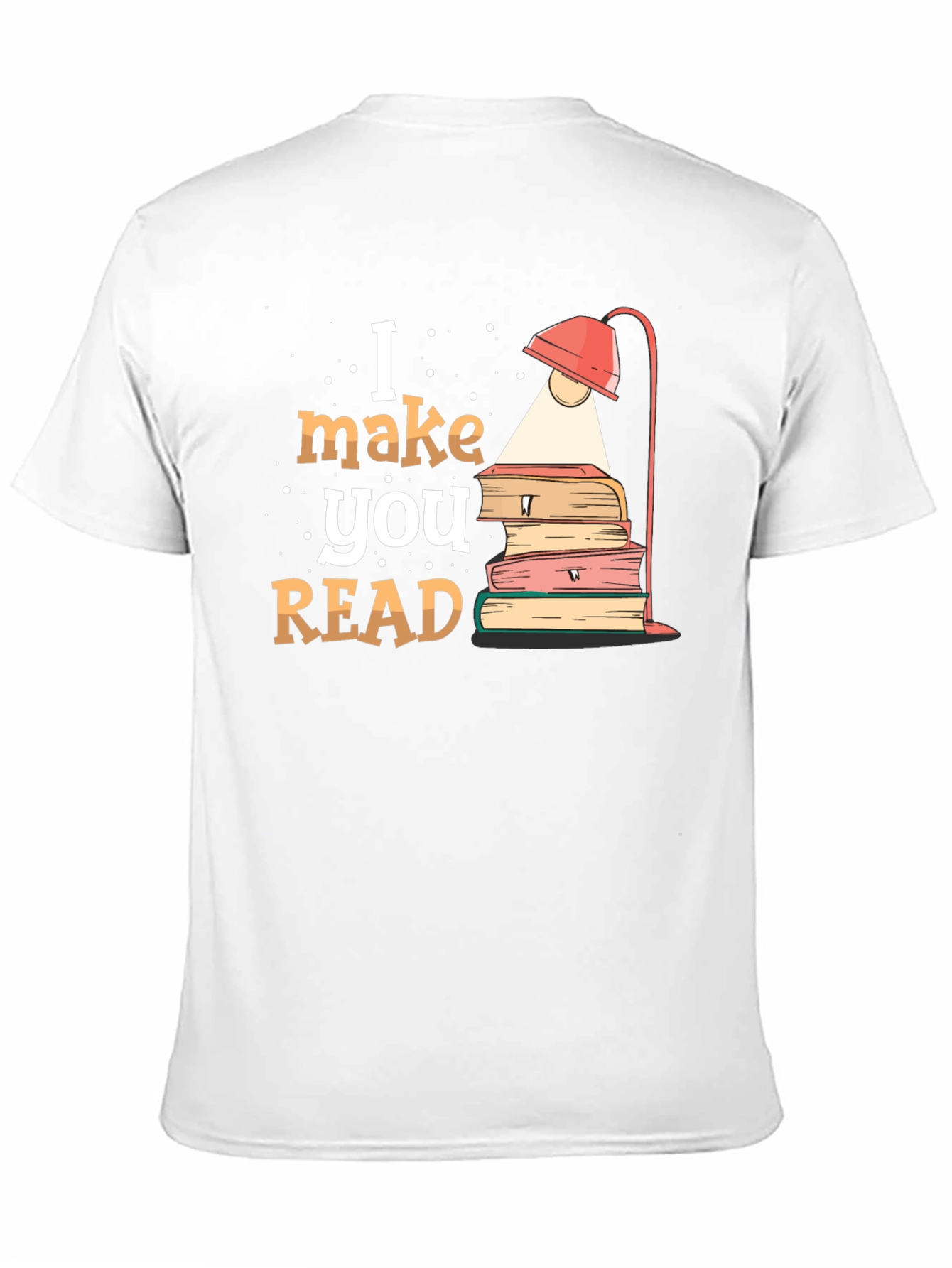 I Make You Read Black T-Shirt