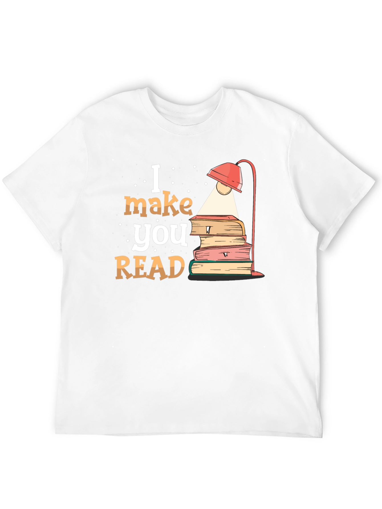 I Make You Read Black T-Shirt