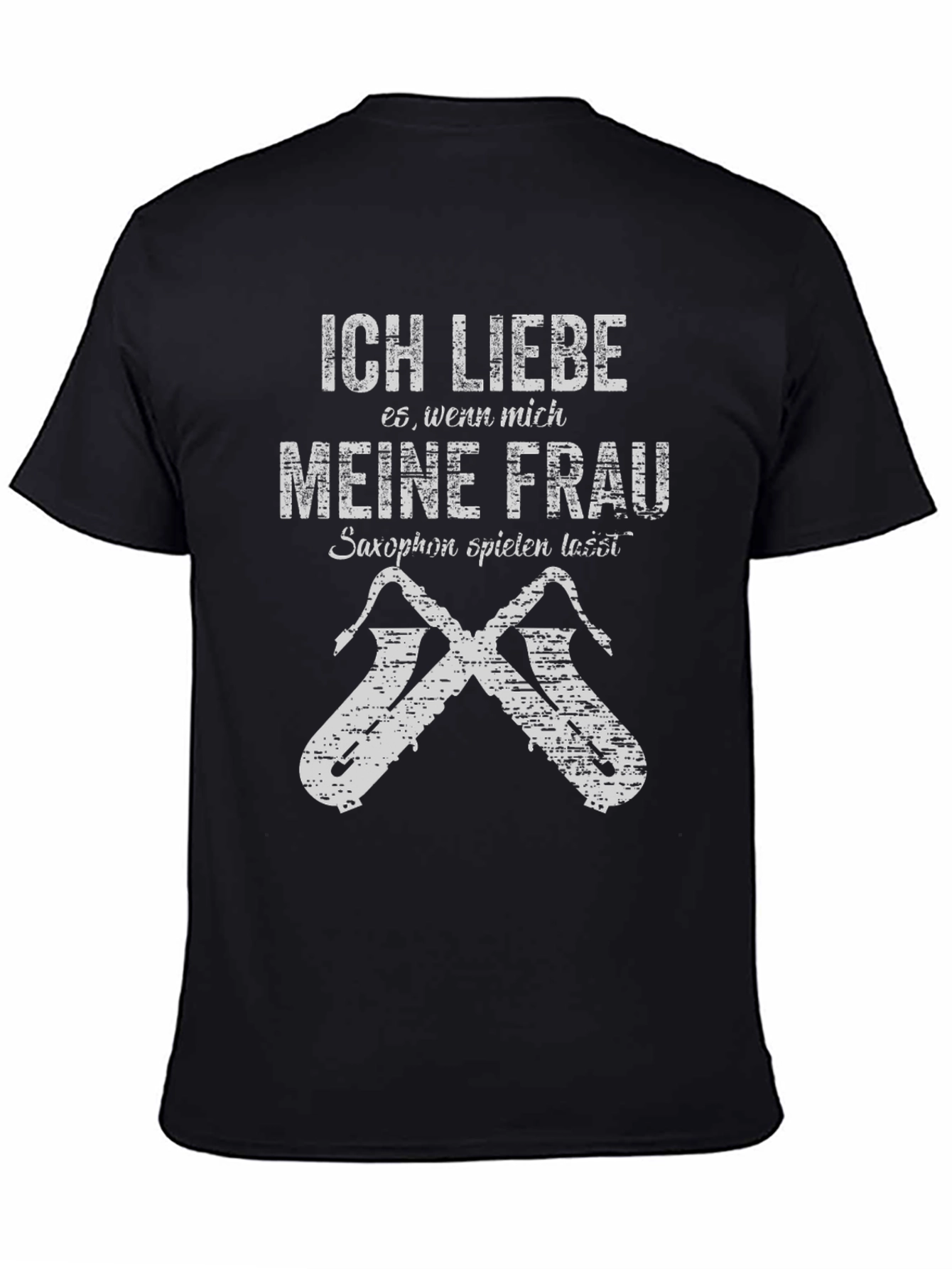 Saxophone Lover T-Shirt - Ich Liebe Meine Frau