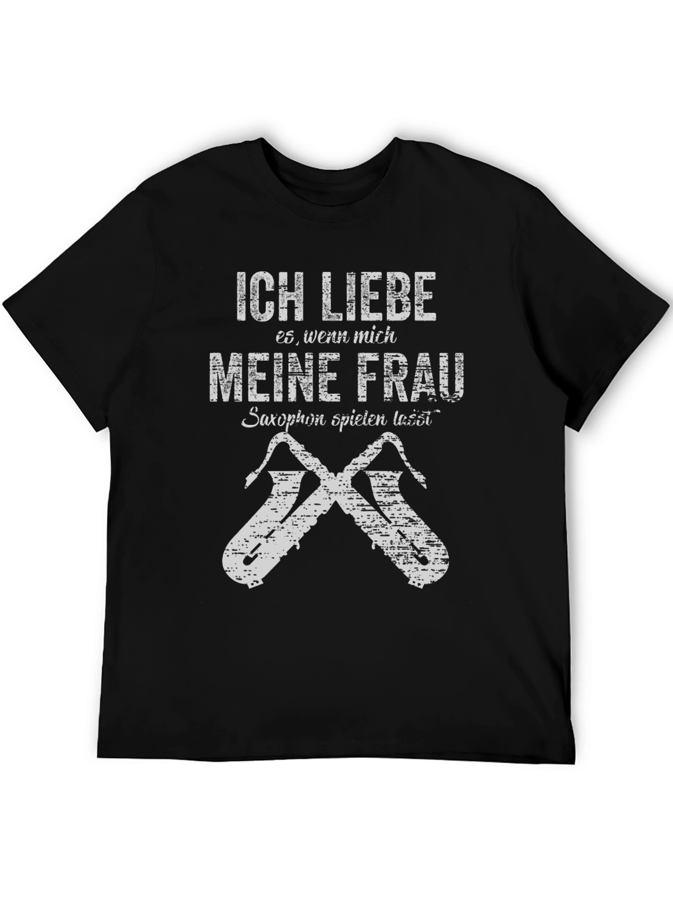 Saxophone Lover T-Shirt - Ich Liebe Meine Frau