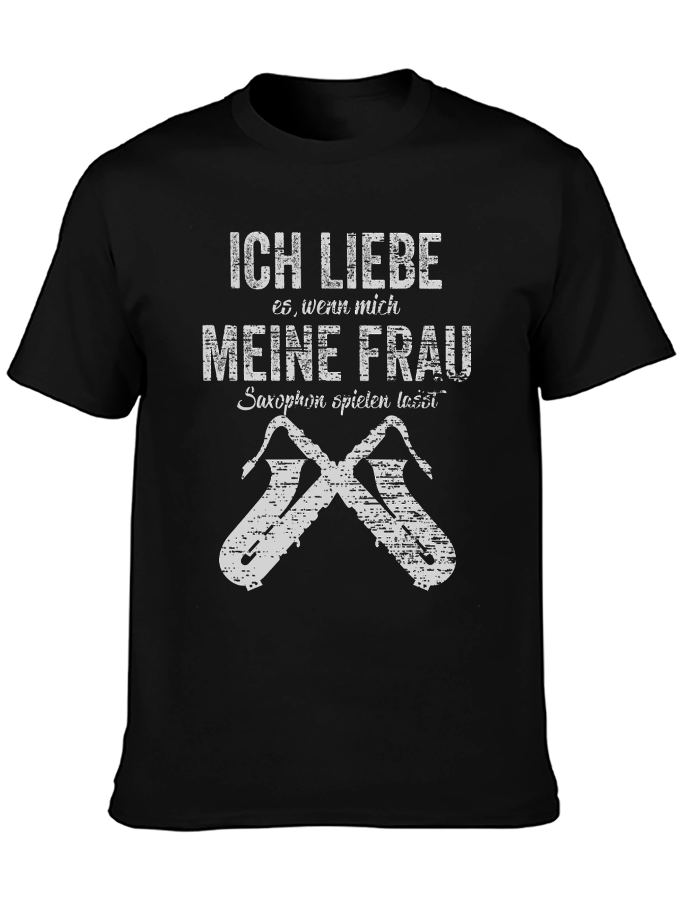 Saxophone Lover T-Shirt - Ich Liebe Meine Frau