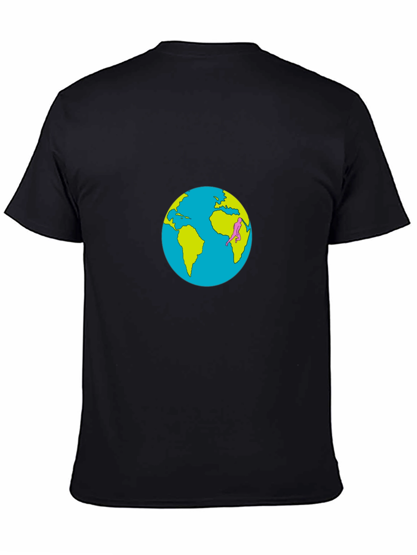 Earth Day T-Shirt: Global Runner Design