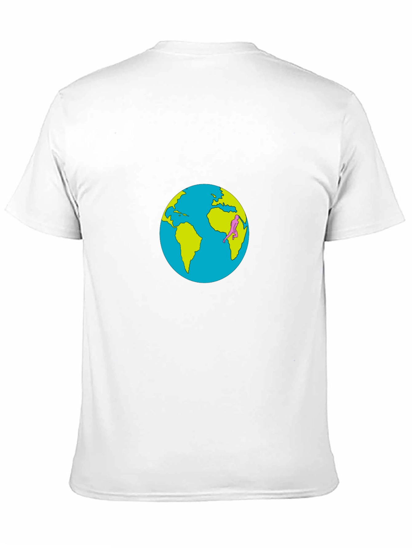 Earth Day T-Shirt: Global Runner Design