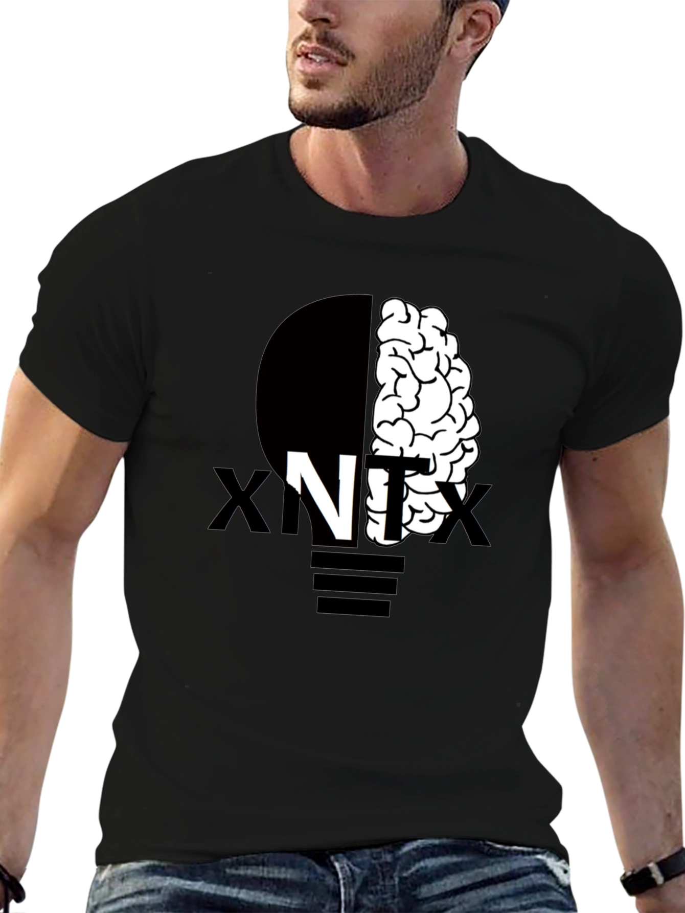 Intellectual T-Shirt - Brain & Logic Design