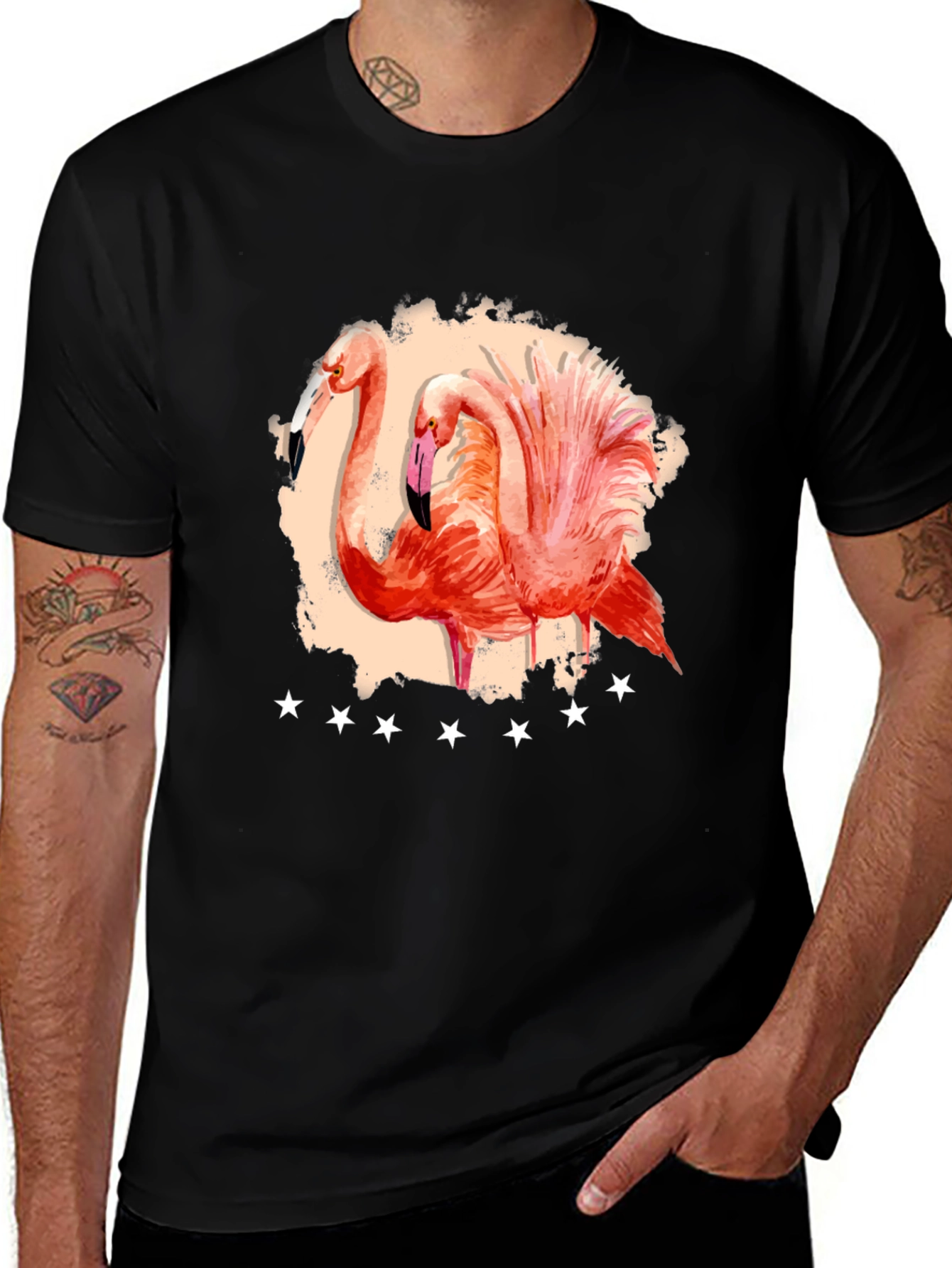 Flamingo T-Shirt - Stylish Graphic Tee