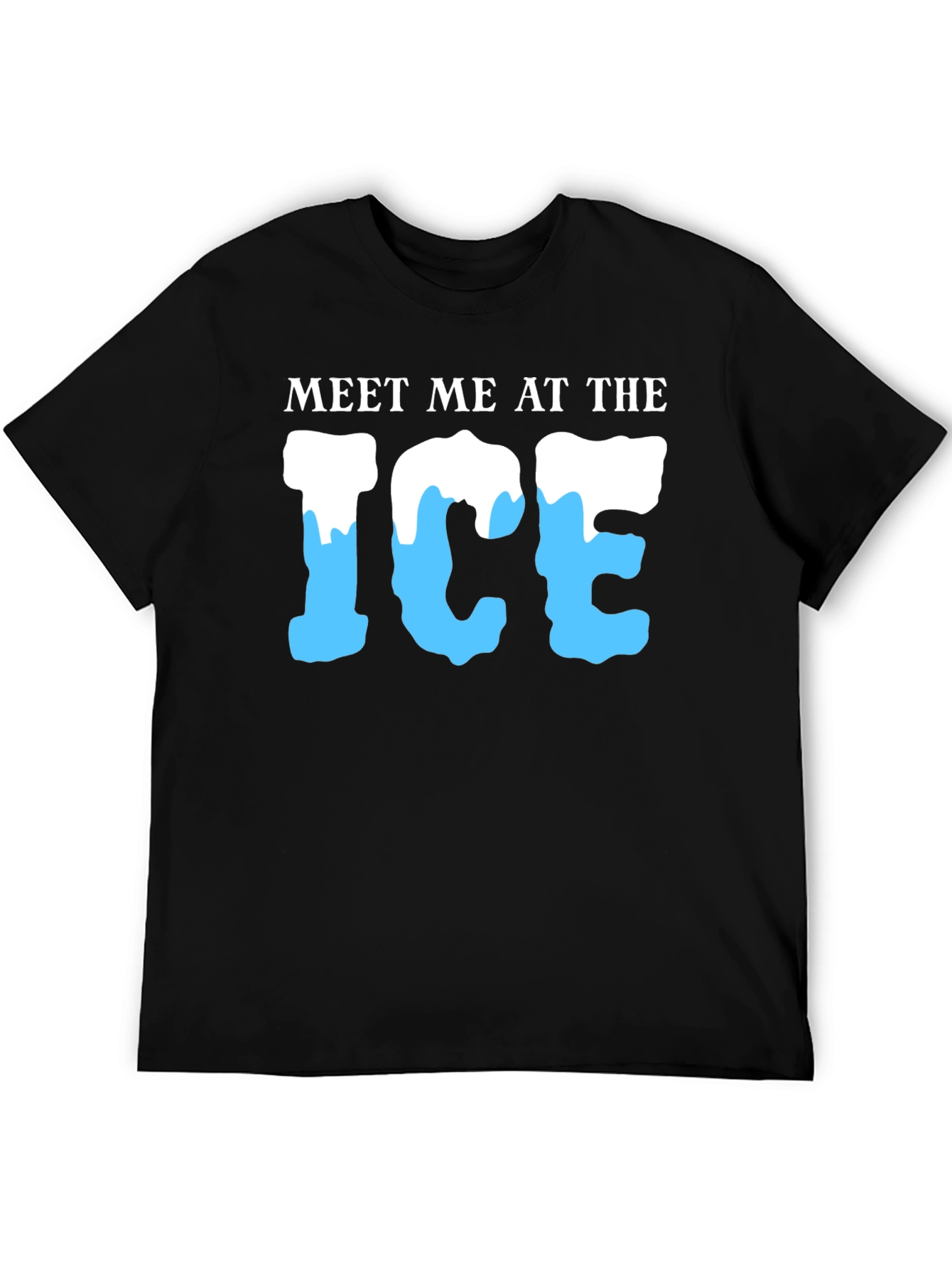 Meet Me At The Ice T-Shirt - Black