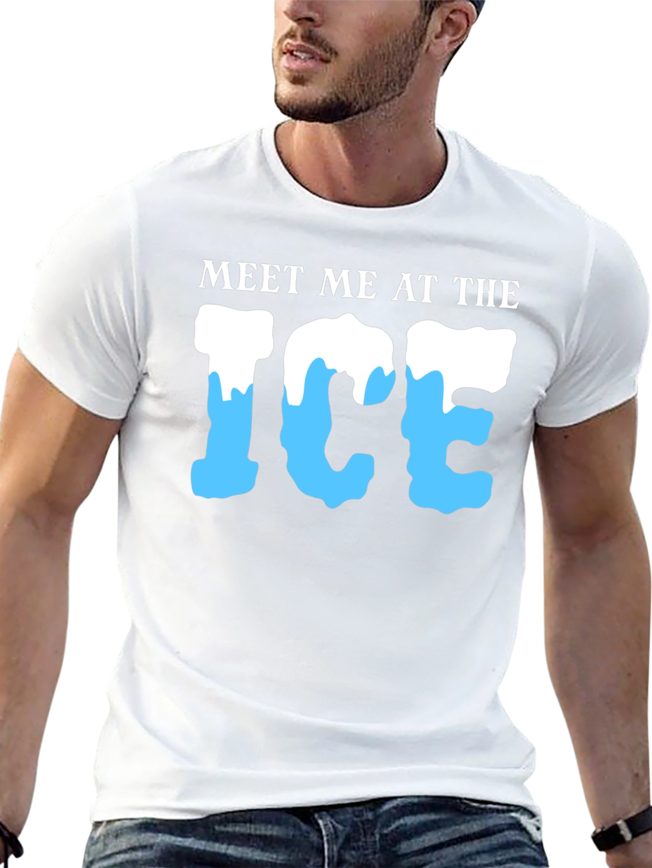 Meet Me At The Ice T-Shirt - Black