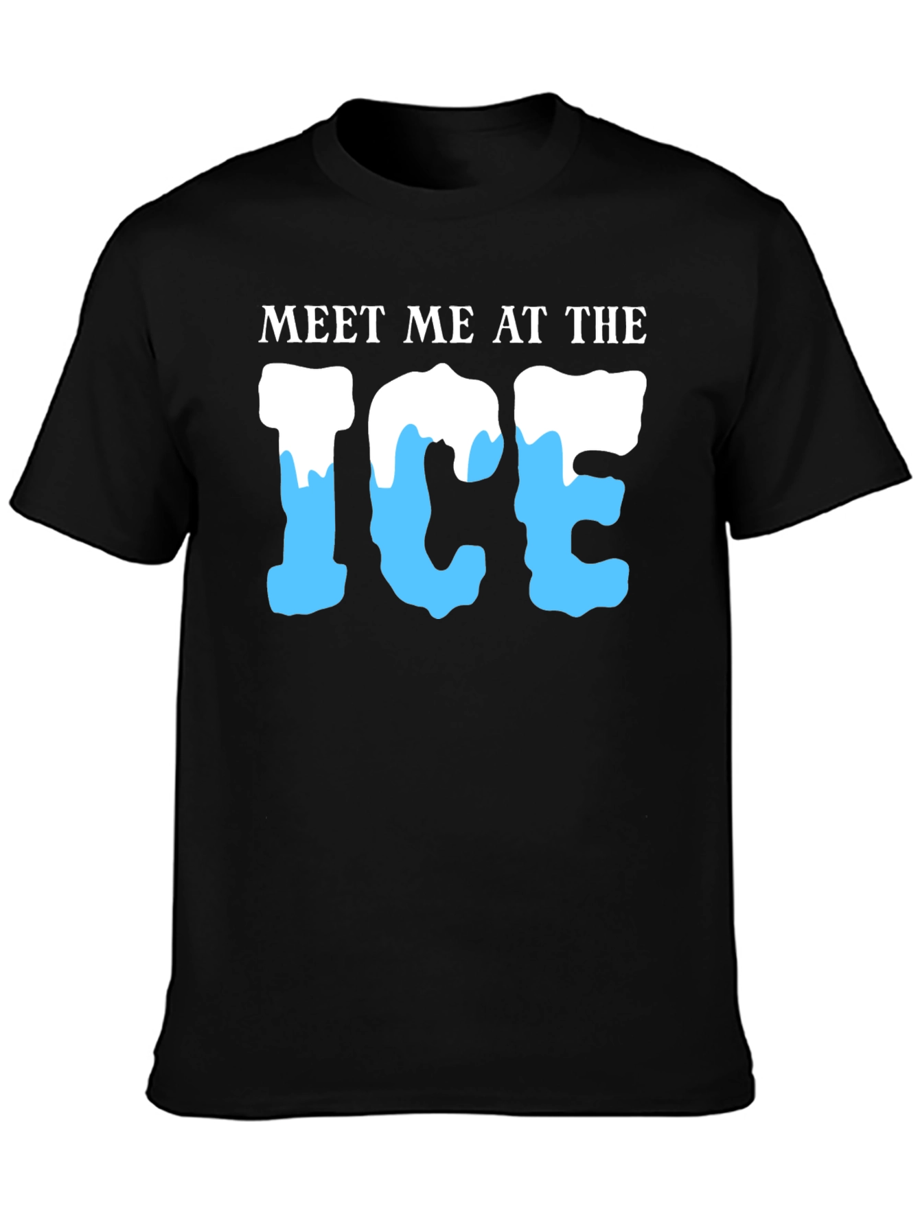 Meet Me At The Ice T-Shirt - Black