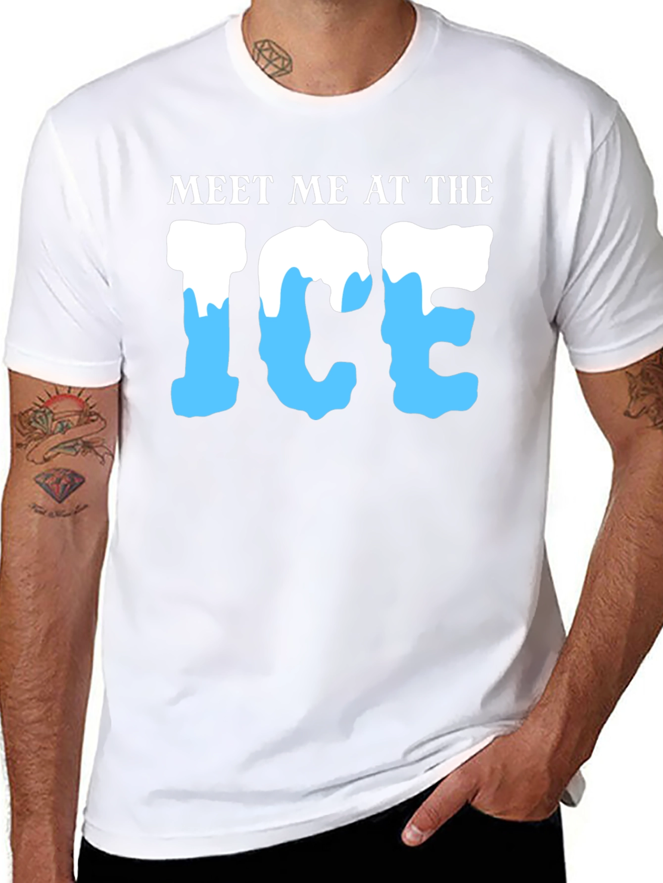 Meet Me At The Ice T-Shirt - Black