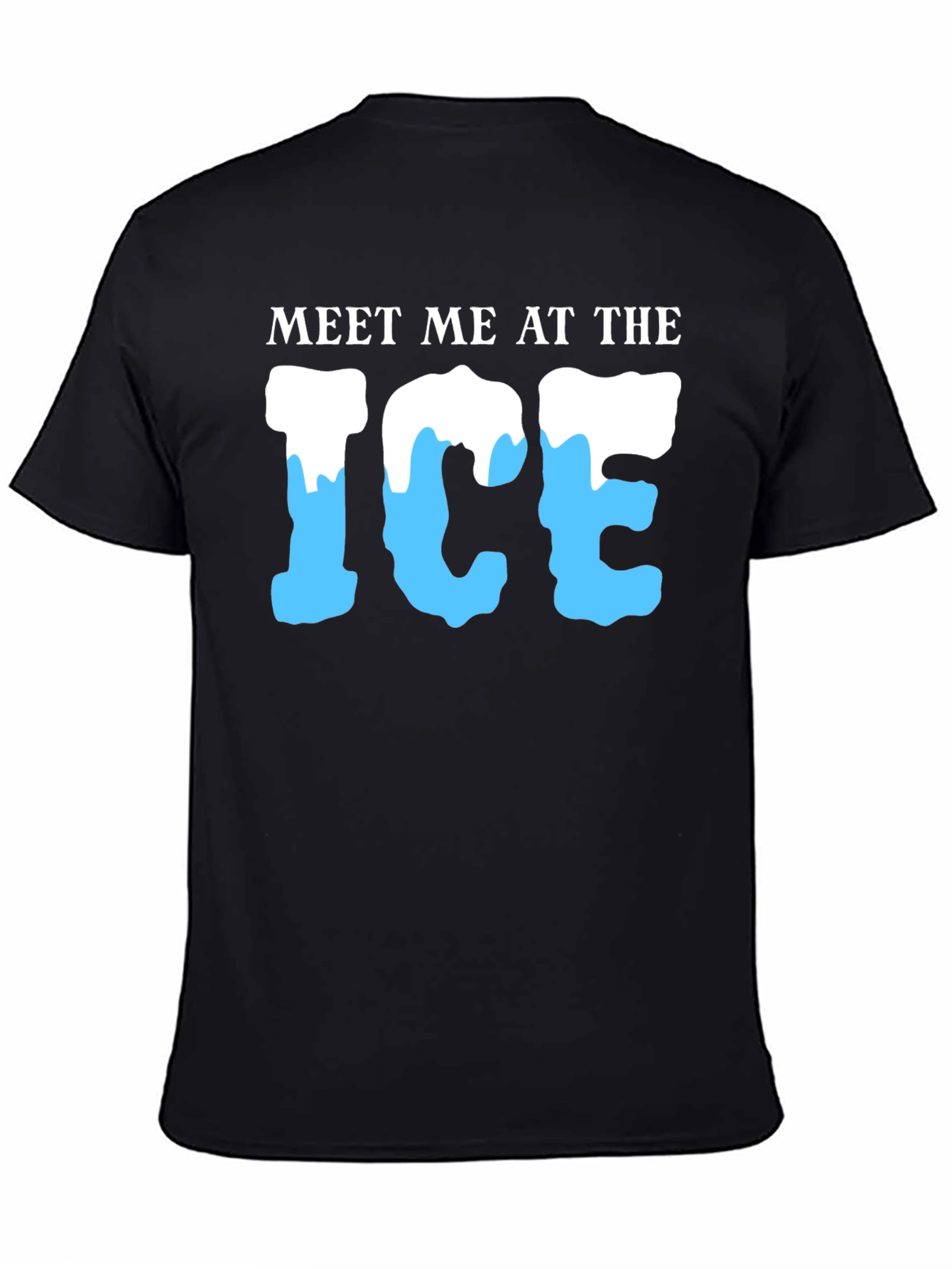 Meet Me At The Ice T-Shirt - Black